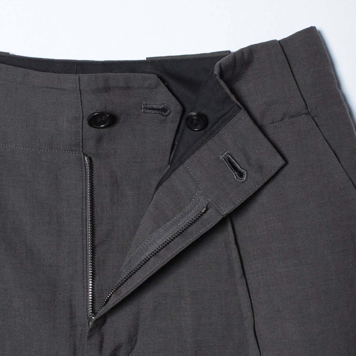 SOFT WOOL LINEN TROUSERS