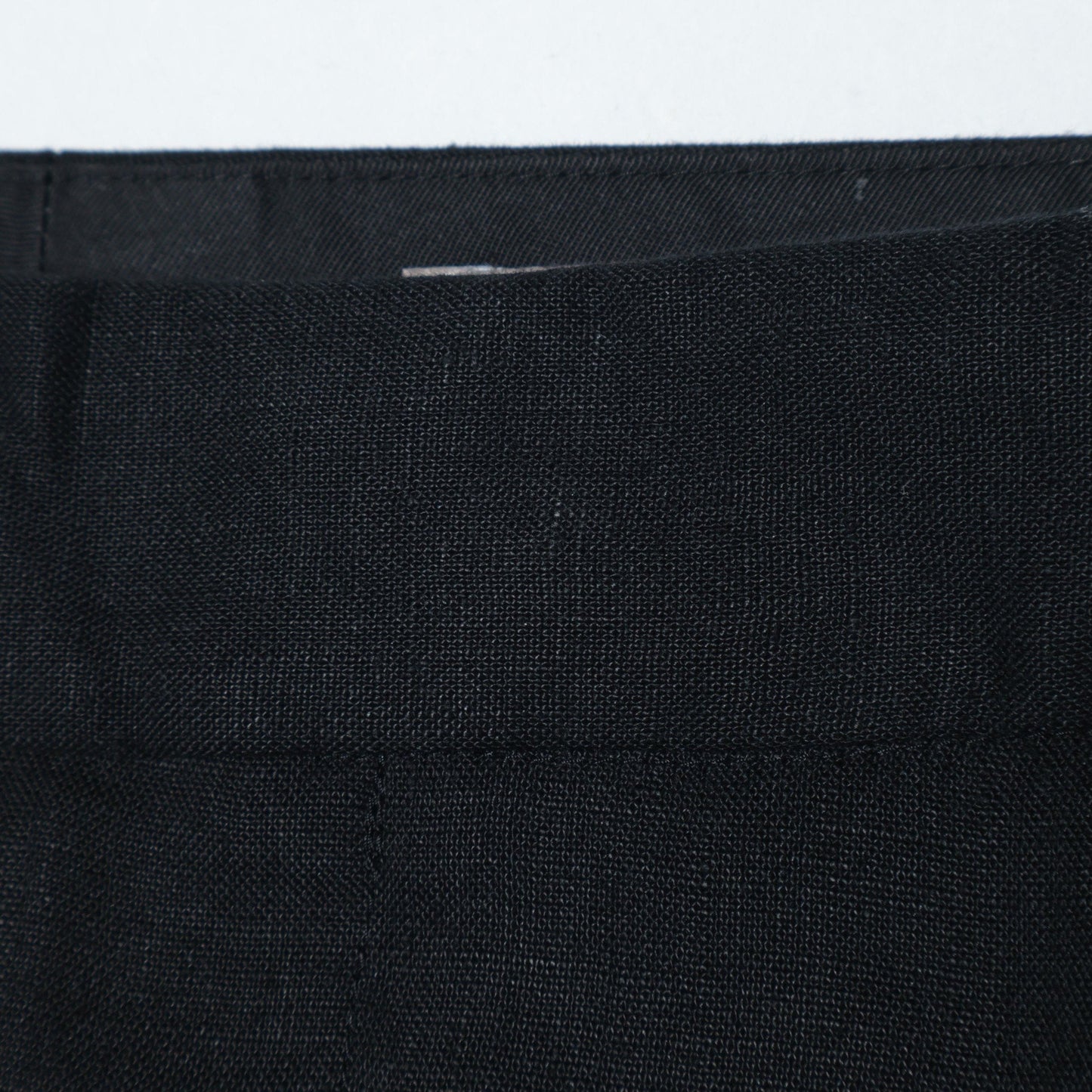 FINE COMPACT LINEN TROUSERS