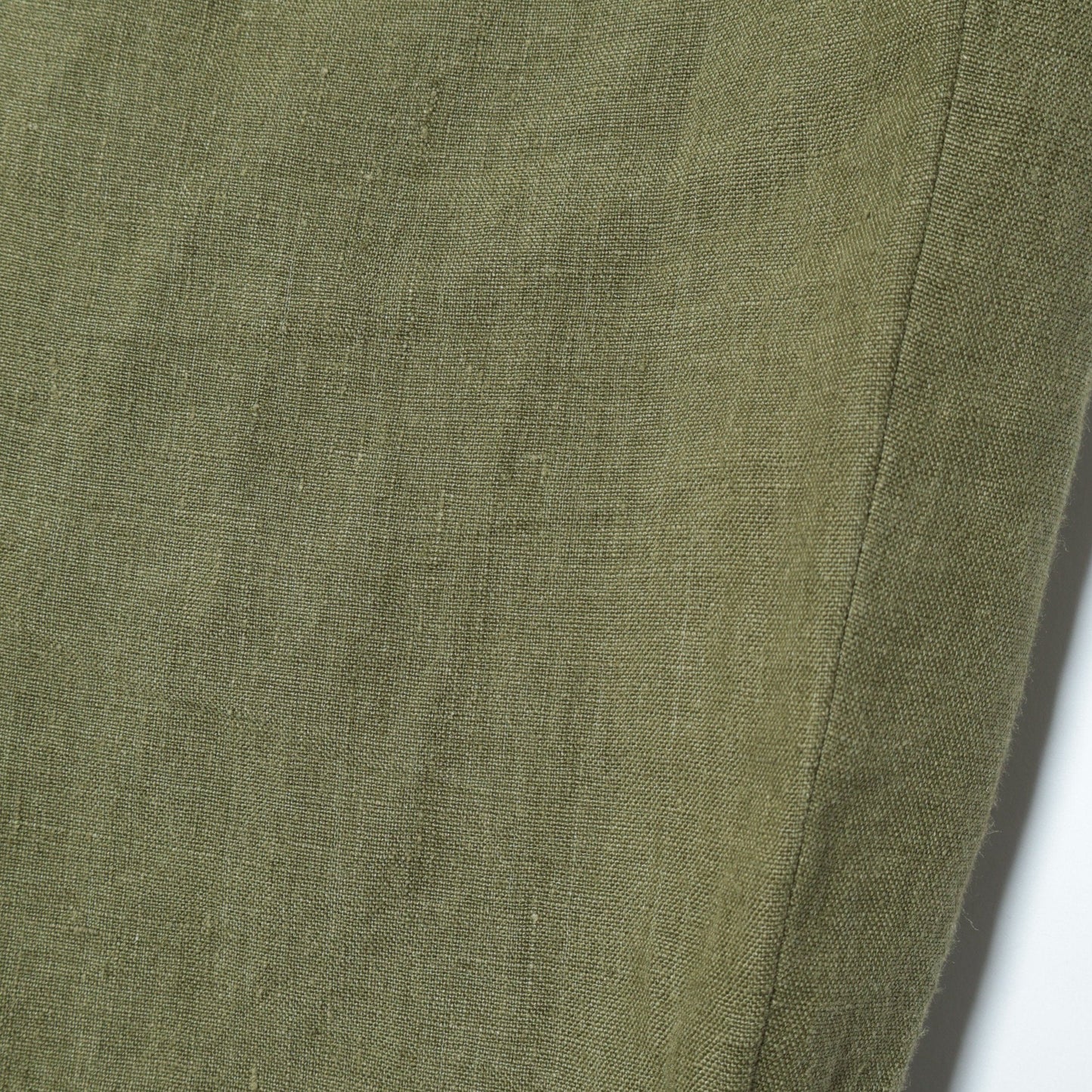 YARN DYED LINEN TROUSERS
