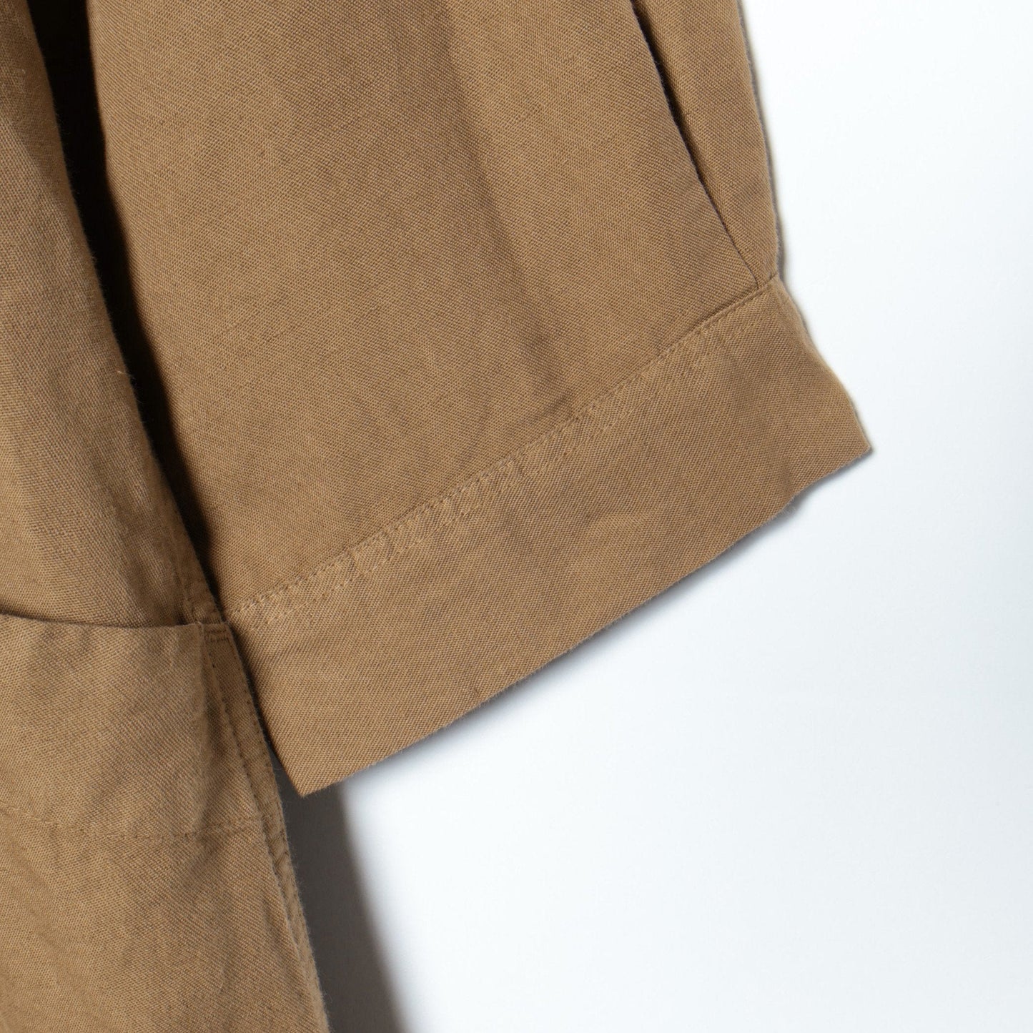 DRY COTTON LINEN TWILL DRESS
