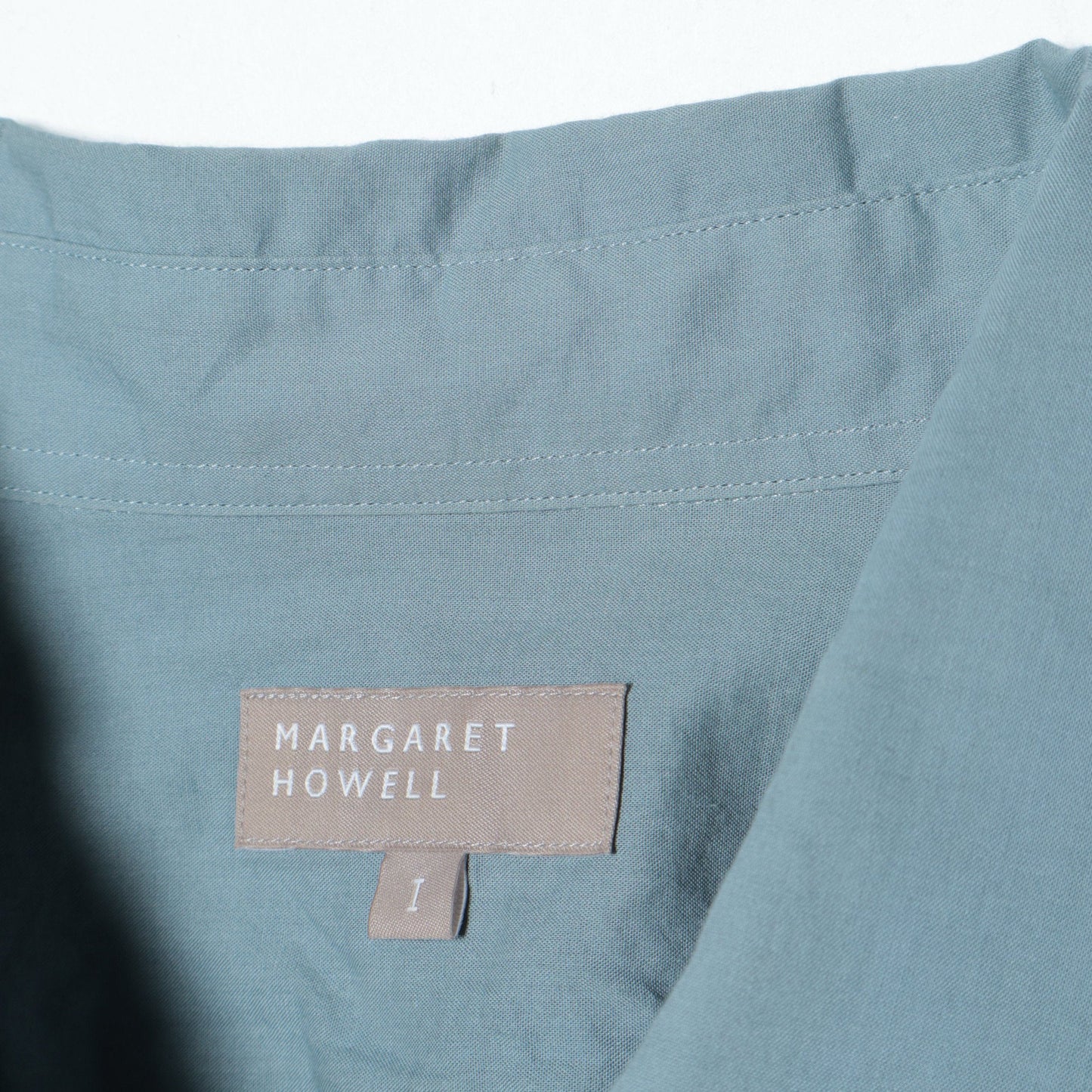 PIECE DYED WASHED COTTON SHIRT