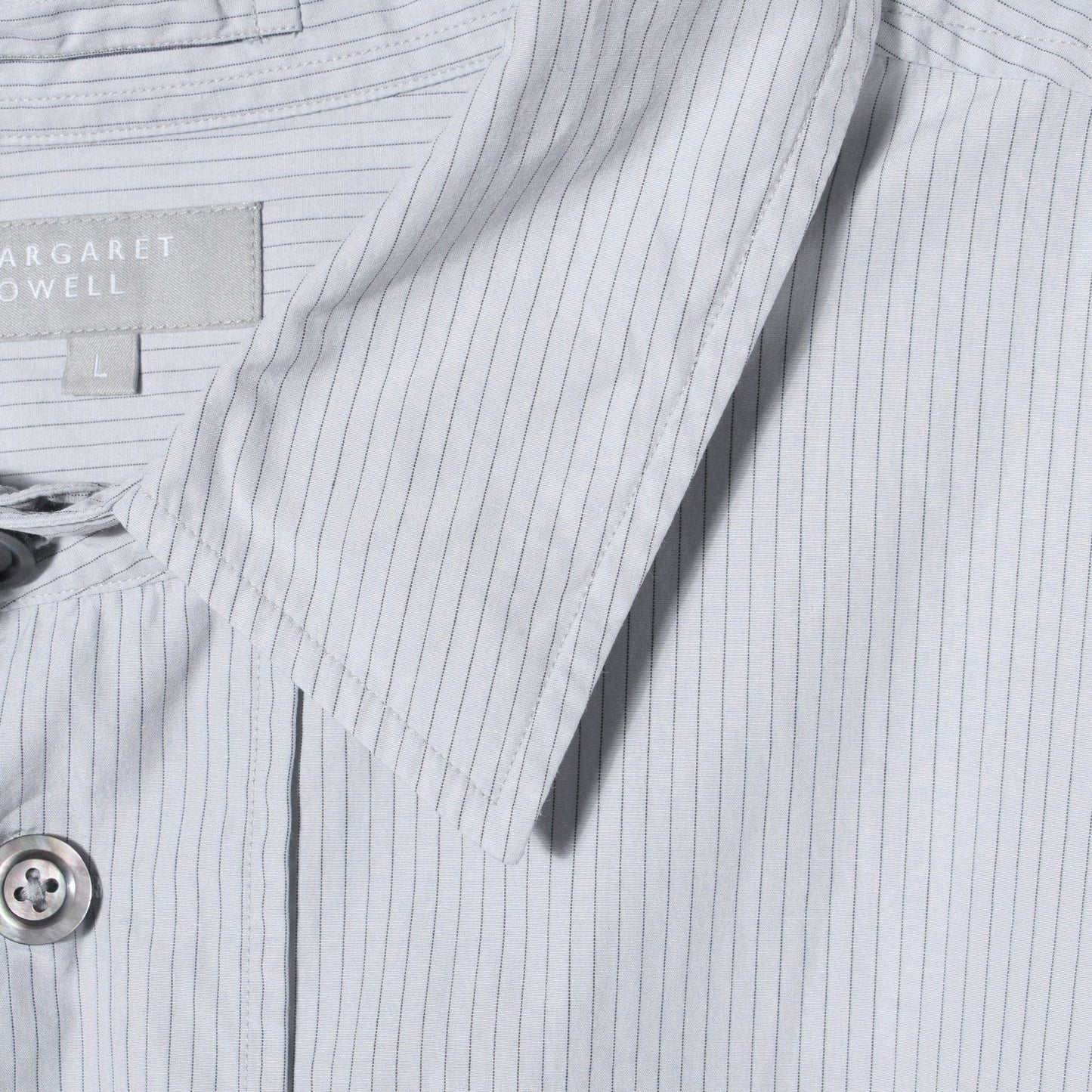 FINE STRIPE COTTON SHIRT