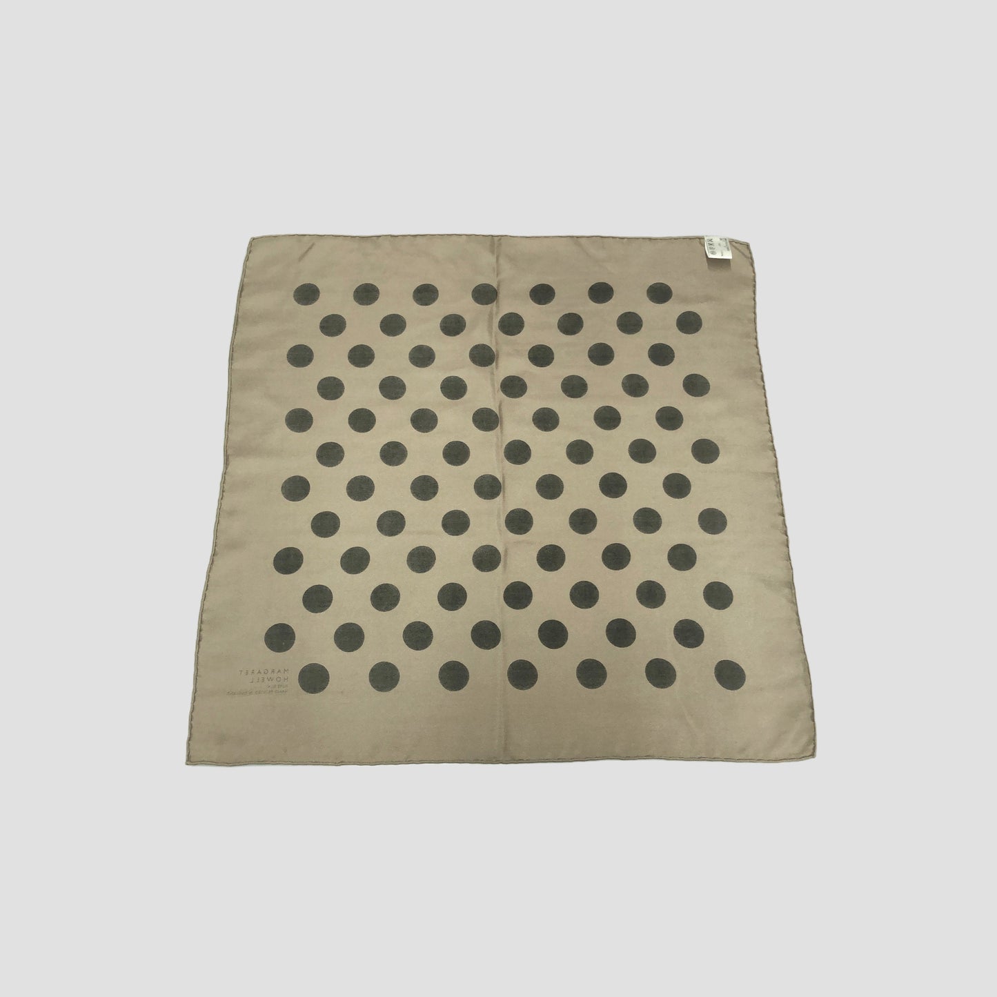 SILK TWILL POLKA DOT SCARF