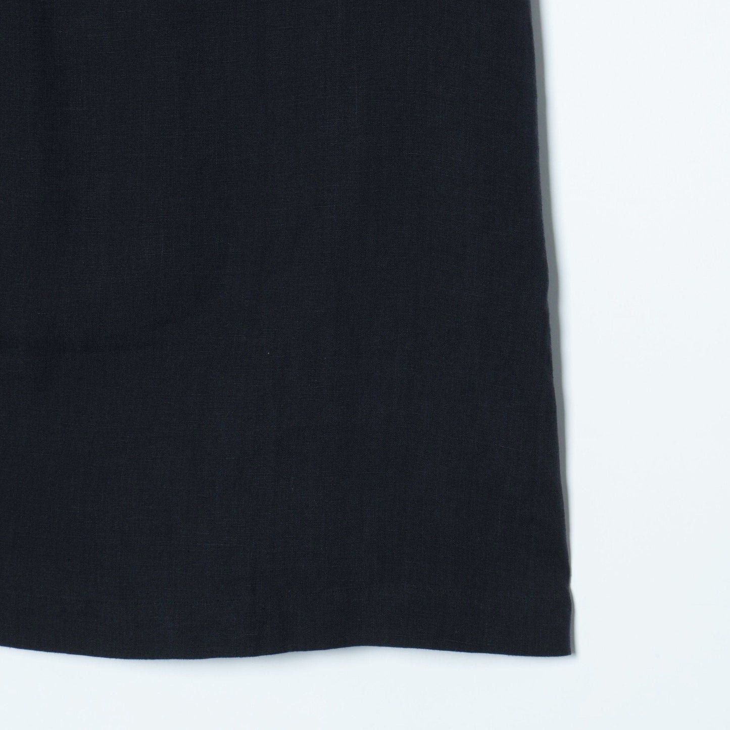 PLAIN WEAVE LINEN DRESS