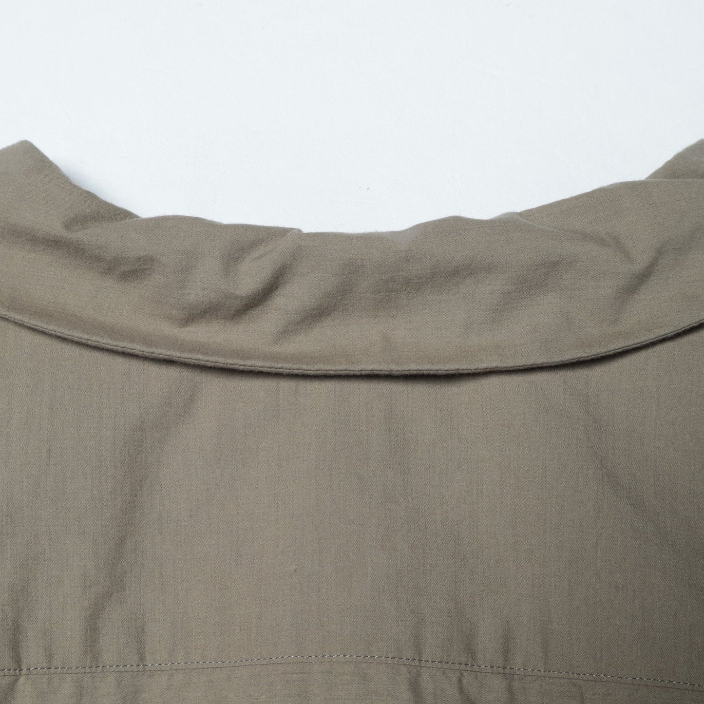 COTTON WOOL POPLIN SHIRT