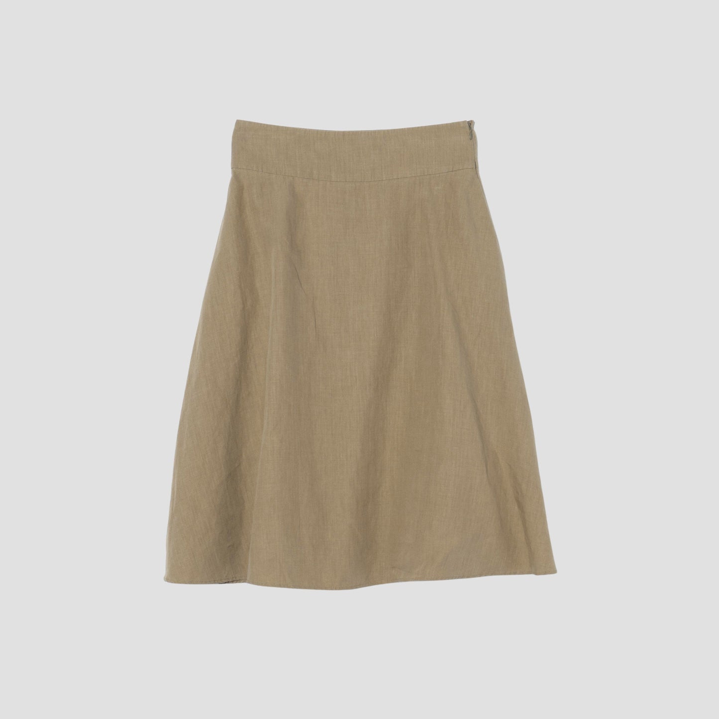 HIGH DENSE LINEN SKIRT