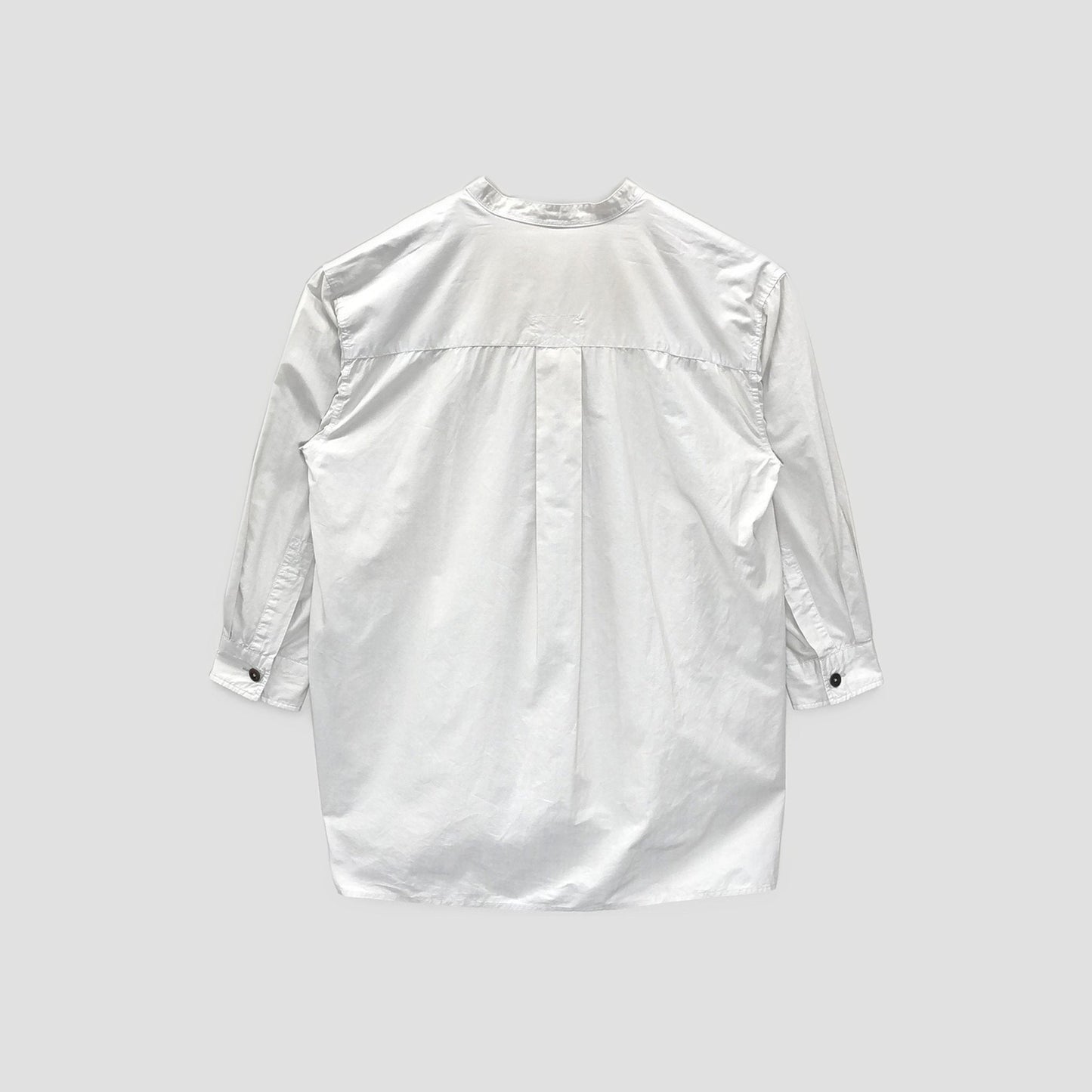 COTTON RAMIE POPLIN SHIRT