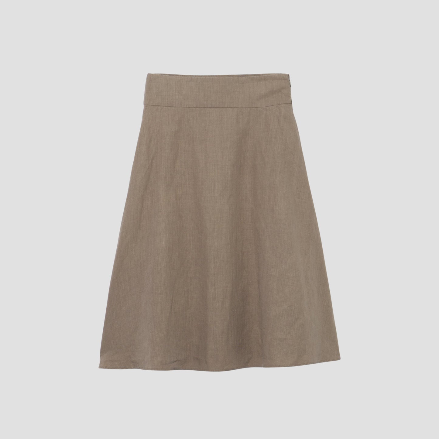 HIGH DENSE LINEN SKIRT