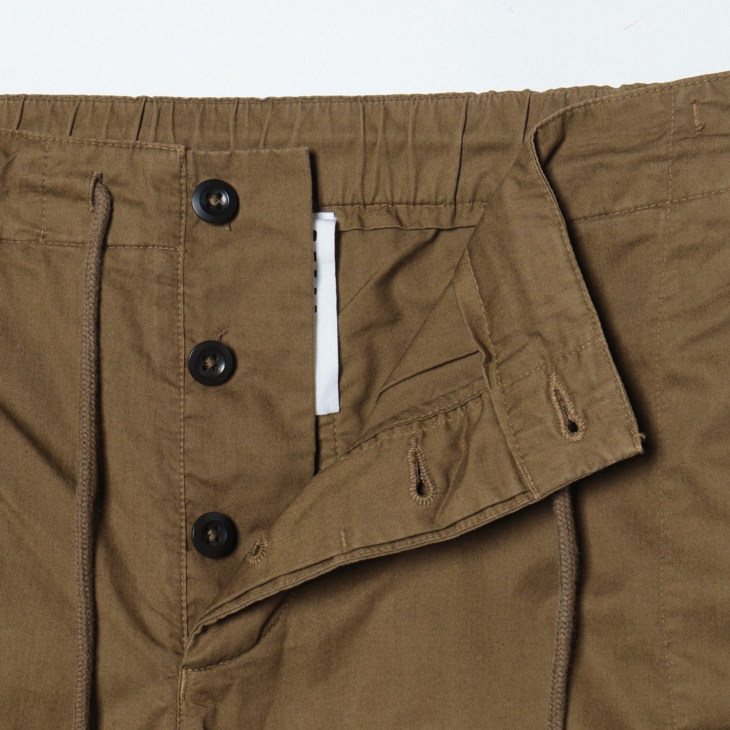 SUPERFINE COTTON TWILL TROUSERS