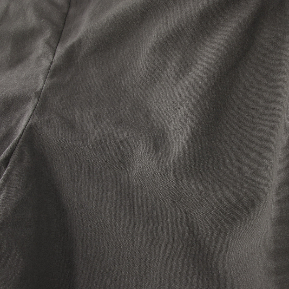 PLAIN WEAVE COTTON LINEN TROUSERS