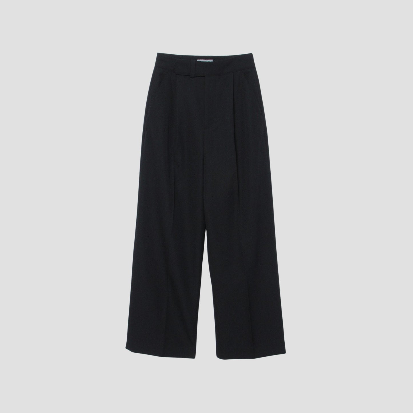 WOOL GABARDINE TROUSERS