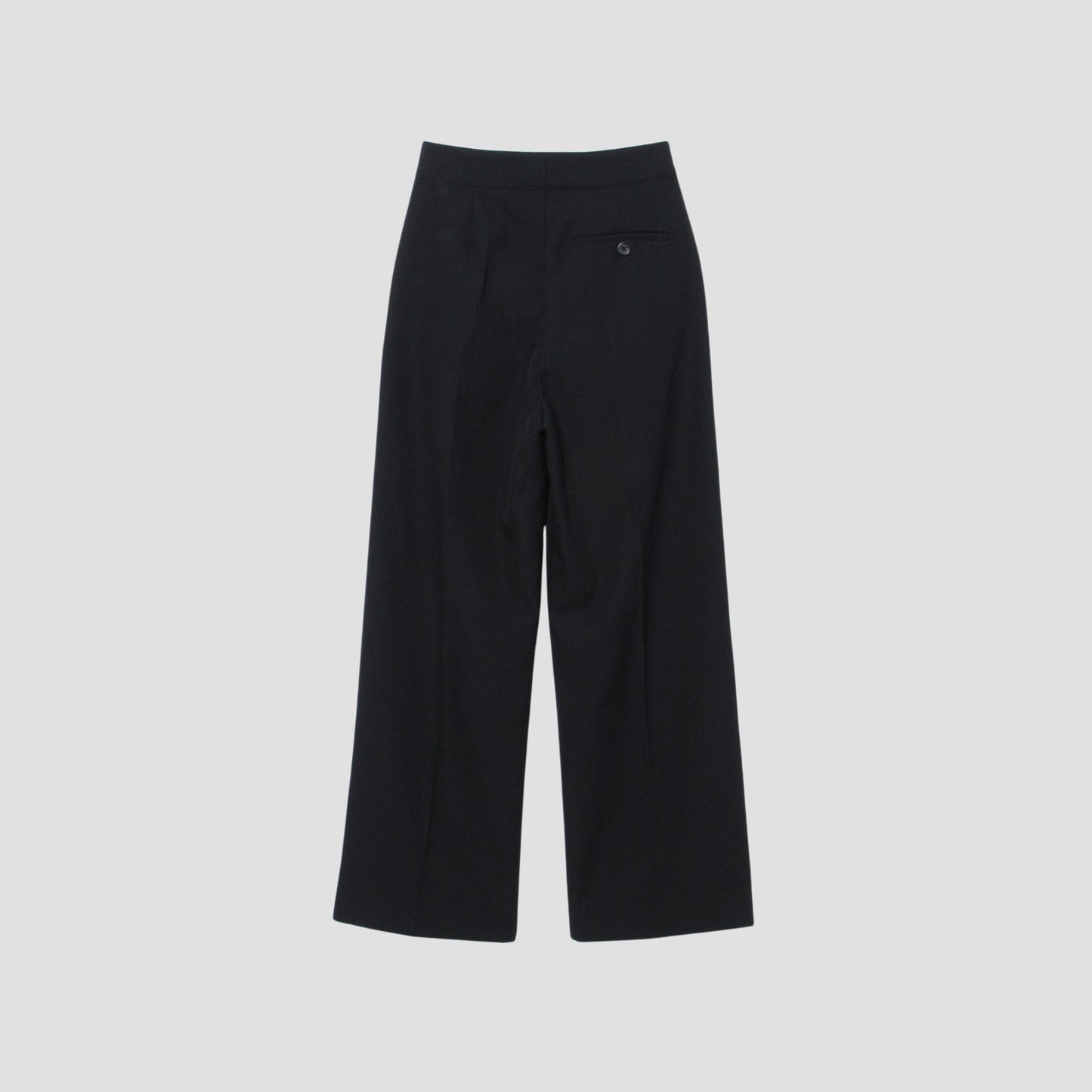 WOOL GABARDINE TROUSERS