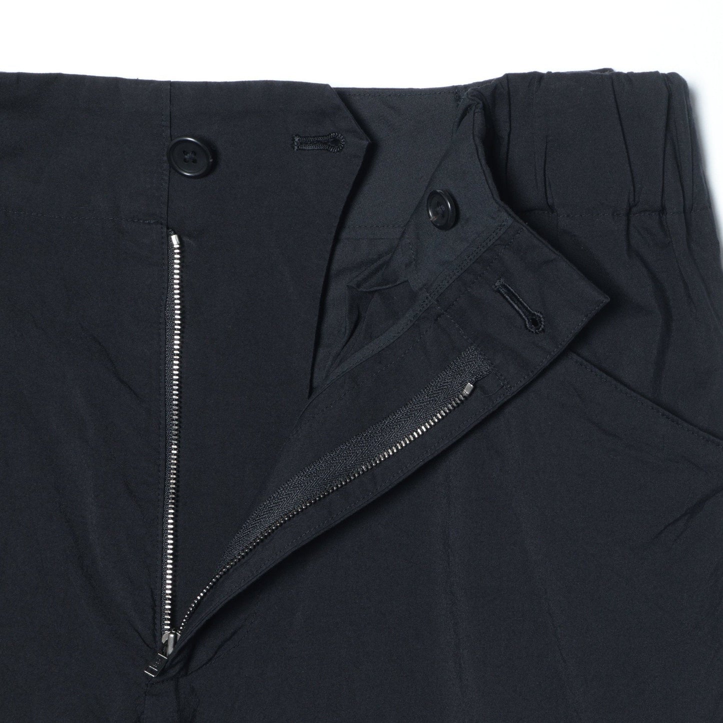 COTTON SILK POPLIN TROUSERS