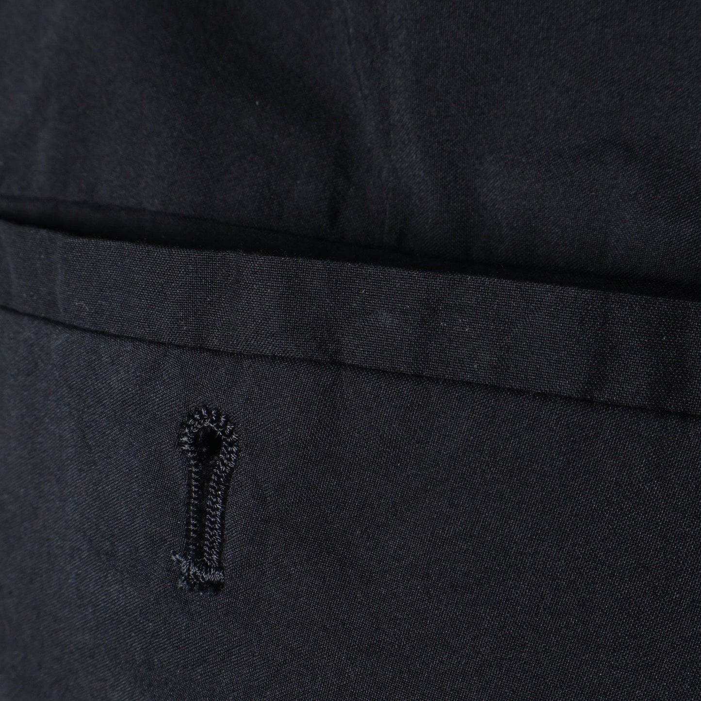 COTTON SILK POPLIN TROUSERS