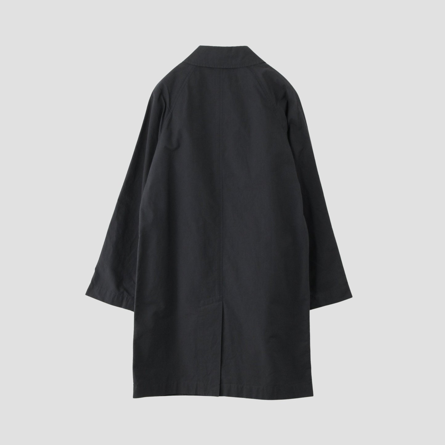 WASHED COTTON POPLIN COAT