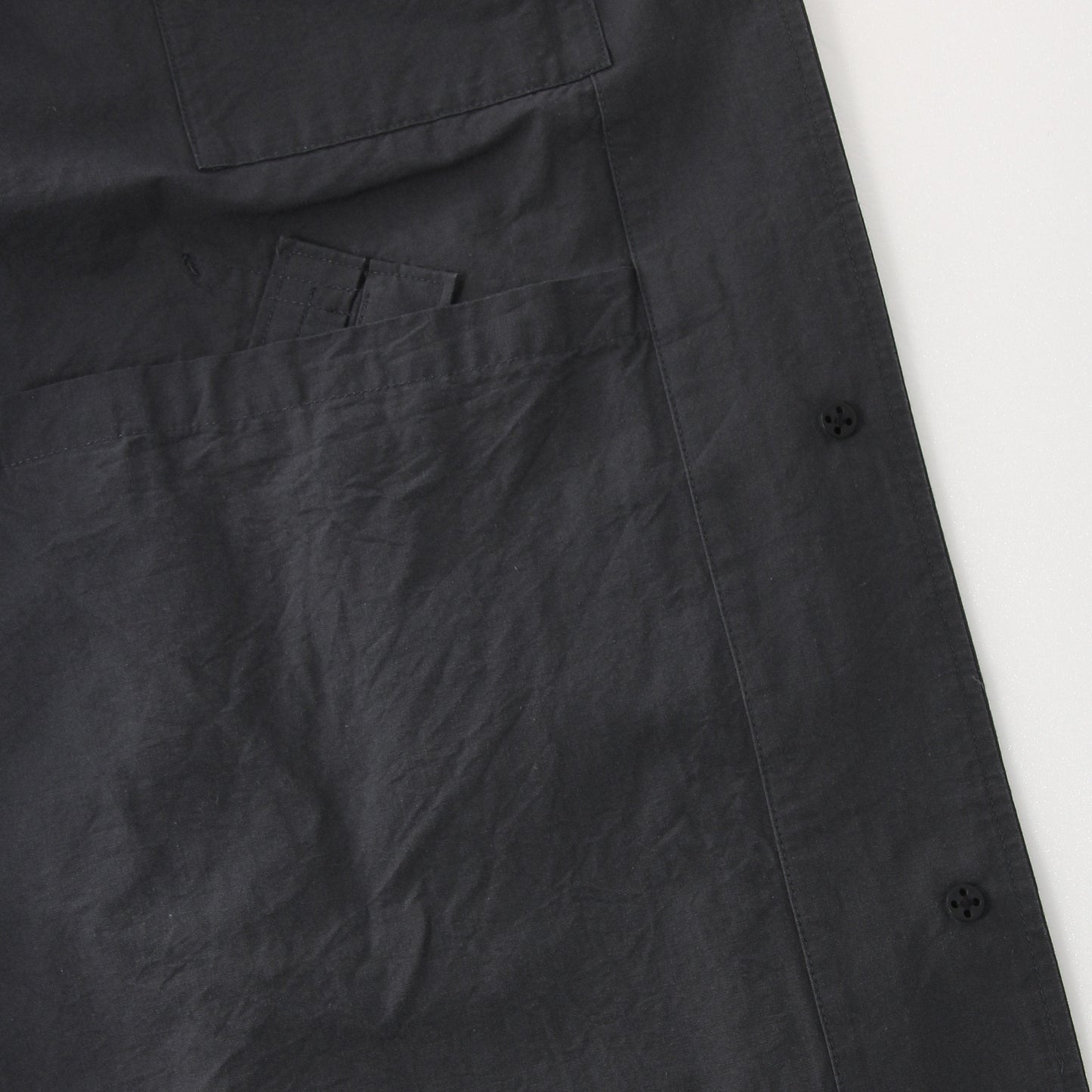 WASHED COTTON POPLIN COAT