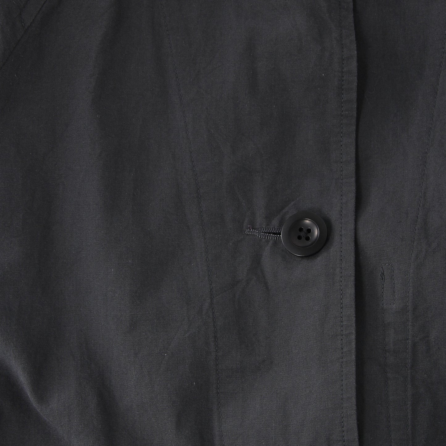 WASHED COTTON POPLIN COAT