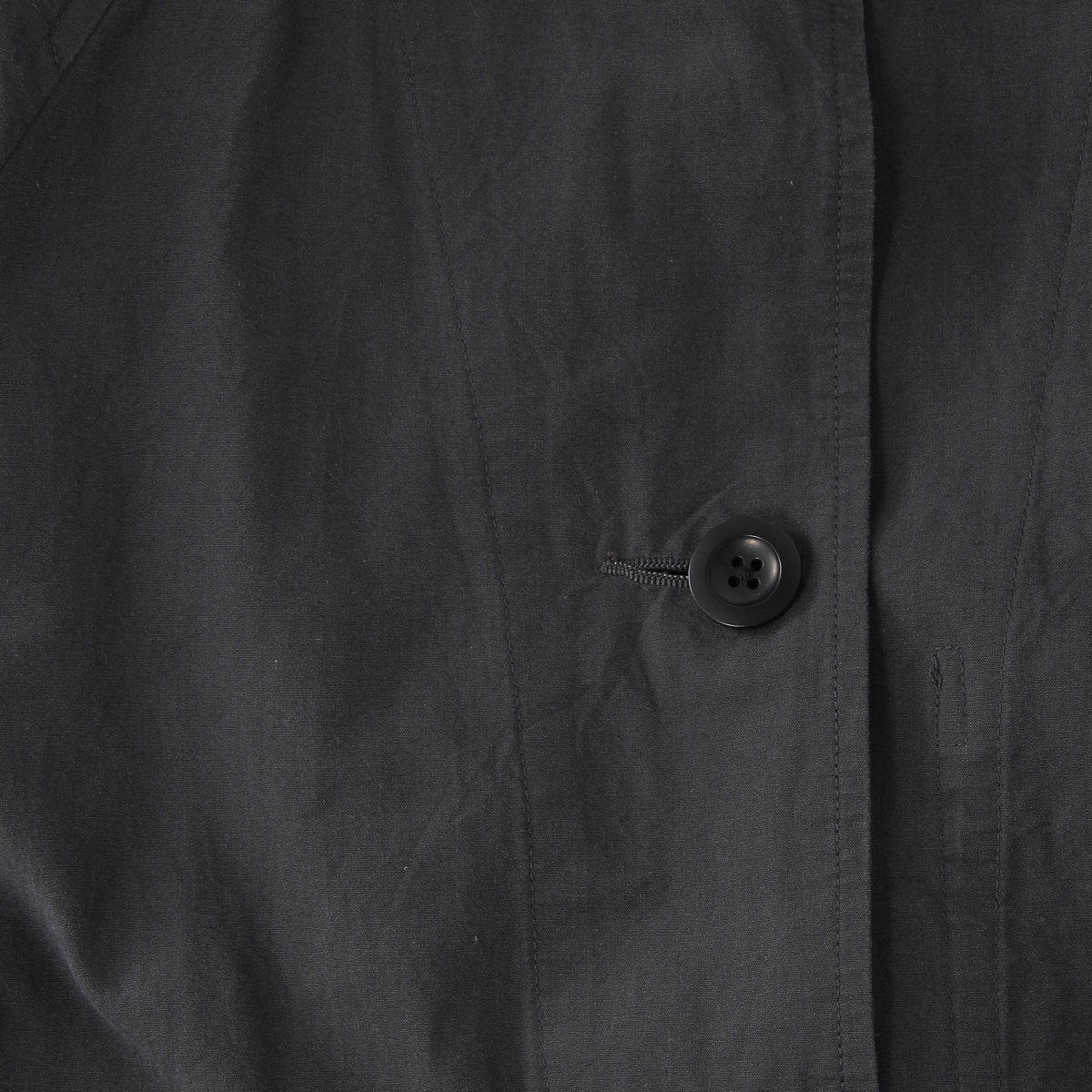 WASHED COTTON POPLIN COAT