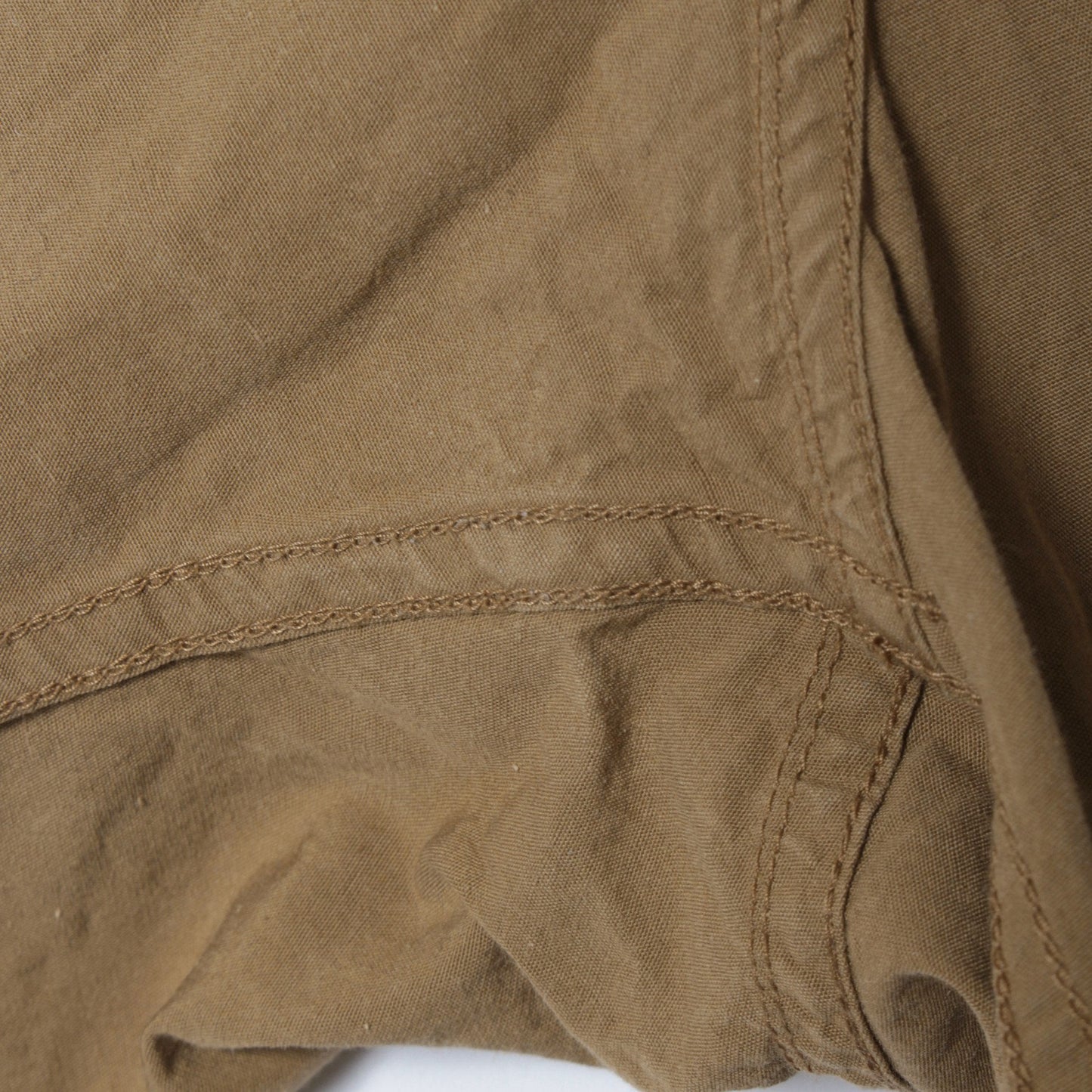 SANDED COTTON LINEN SHIRT