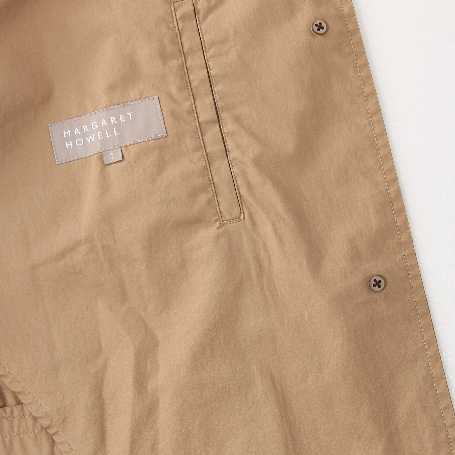 THIN COTTON TWILL COAT