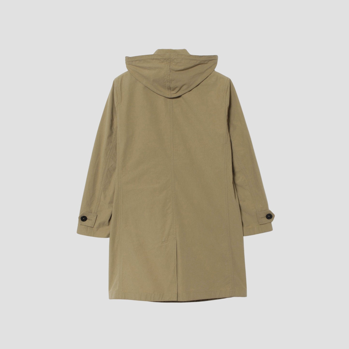 WASHED COTTON POPLIN COAT