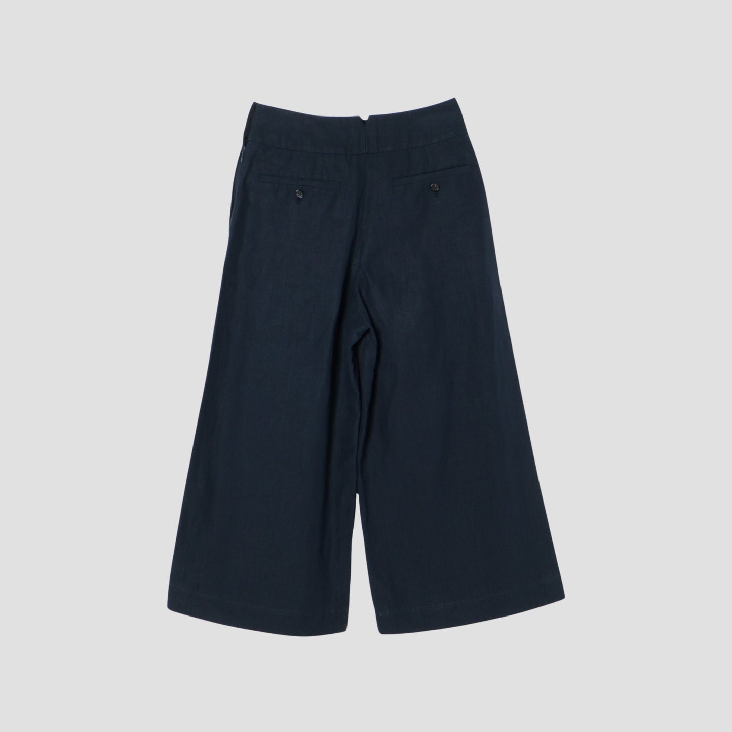 HIGH DENSE LINEN TROUSERS