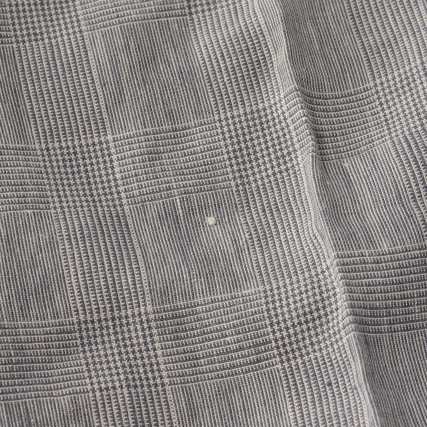 PRINCE OF WALES LINEN TROUSERS