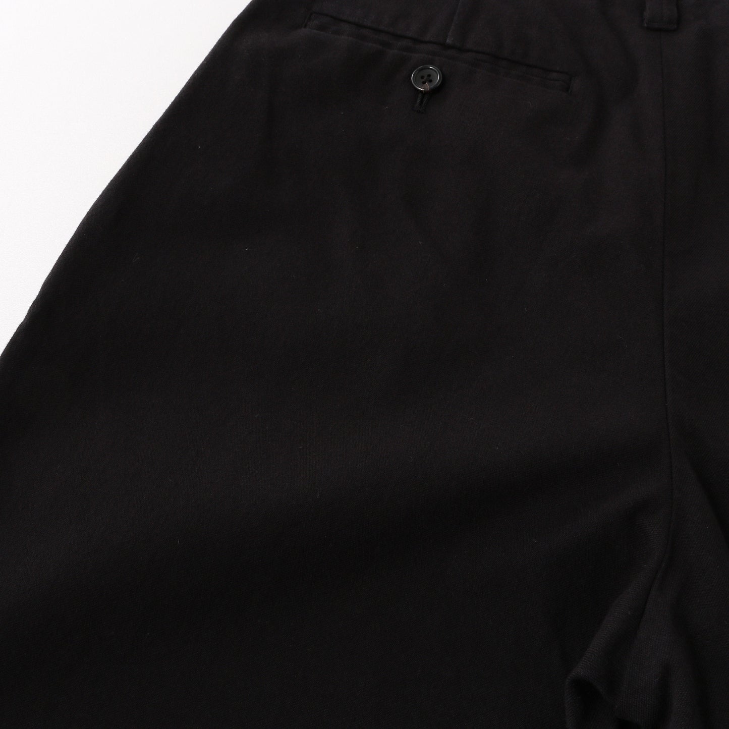 WASHED COTTON TWILL TROUSERS
