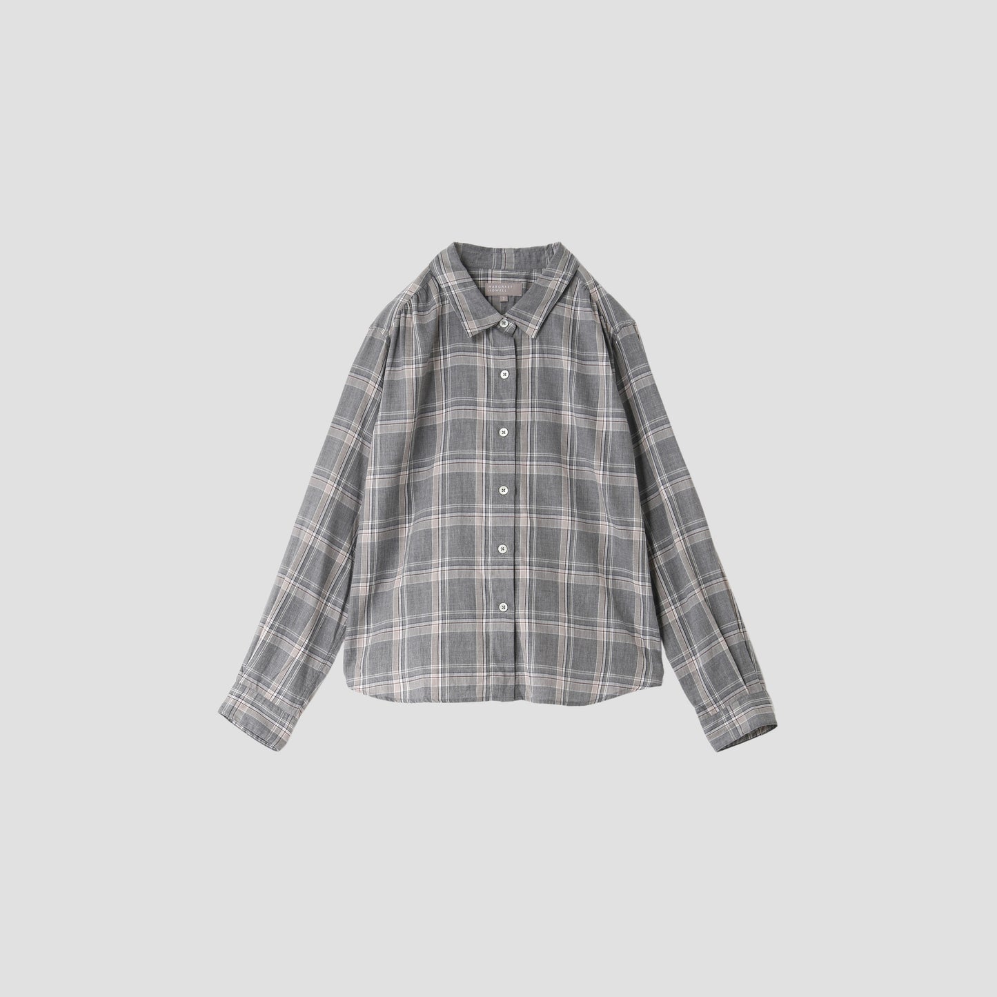 GREY CHECK SHIRT