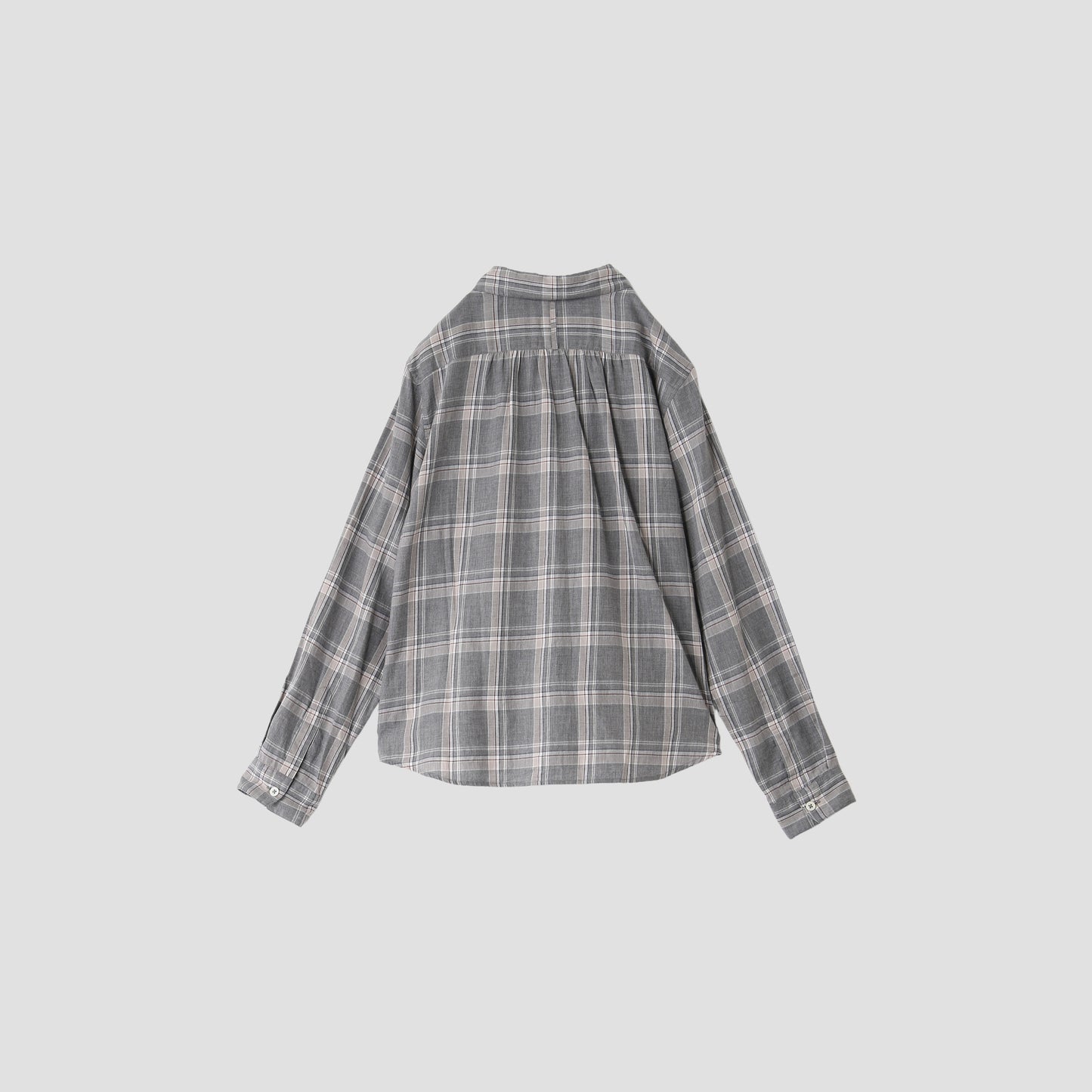 GREY CHECK SHIRT