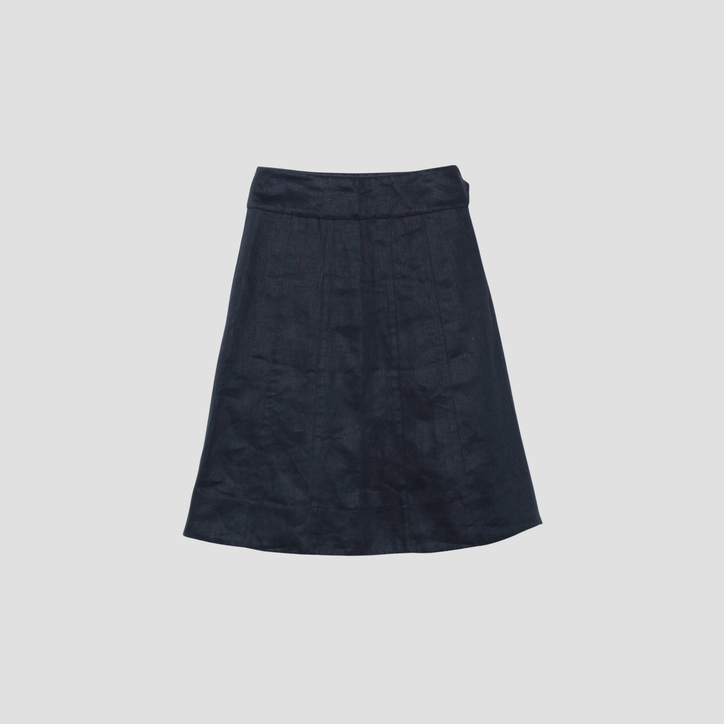 SANFORISED LINEN SKIRT