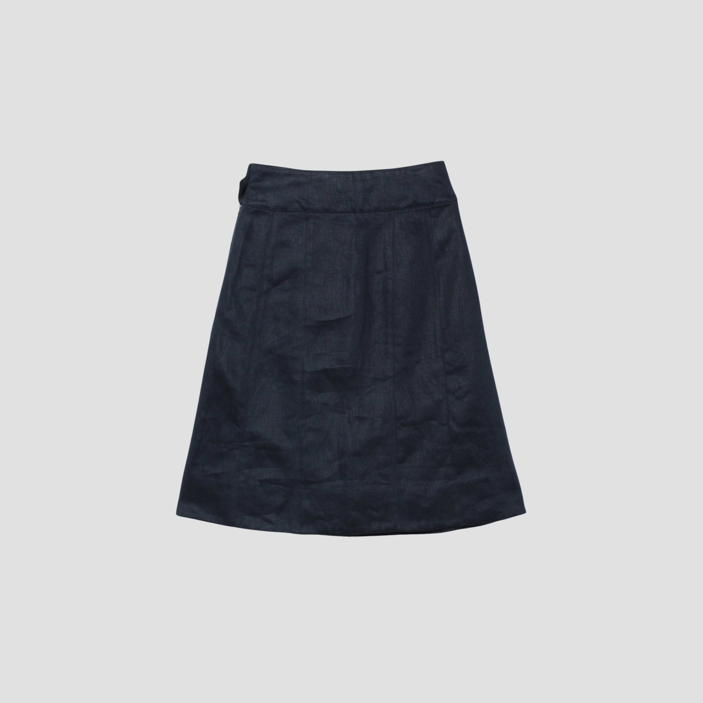 SANFORISED LINEN SKIRT