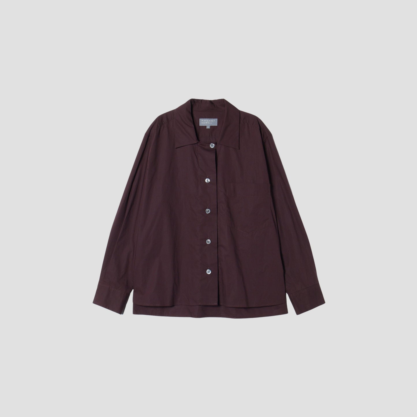 HIGH DENSE COTTON POPLIN SHIRT