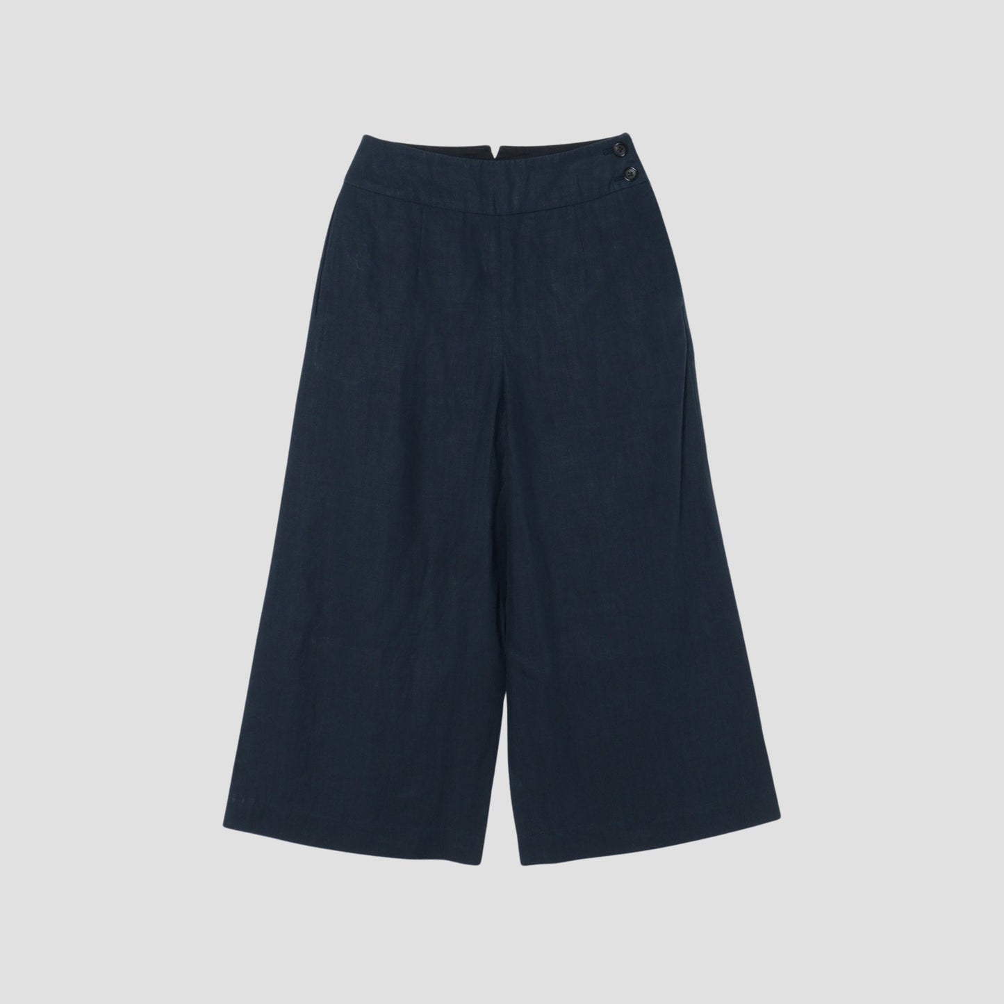 HIGH DENSE LINEN TROUSERS