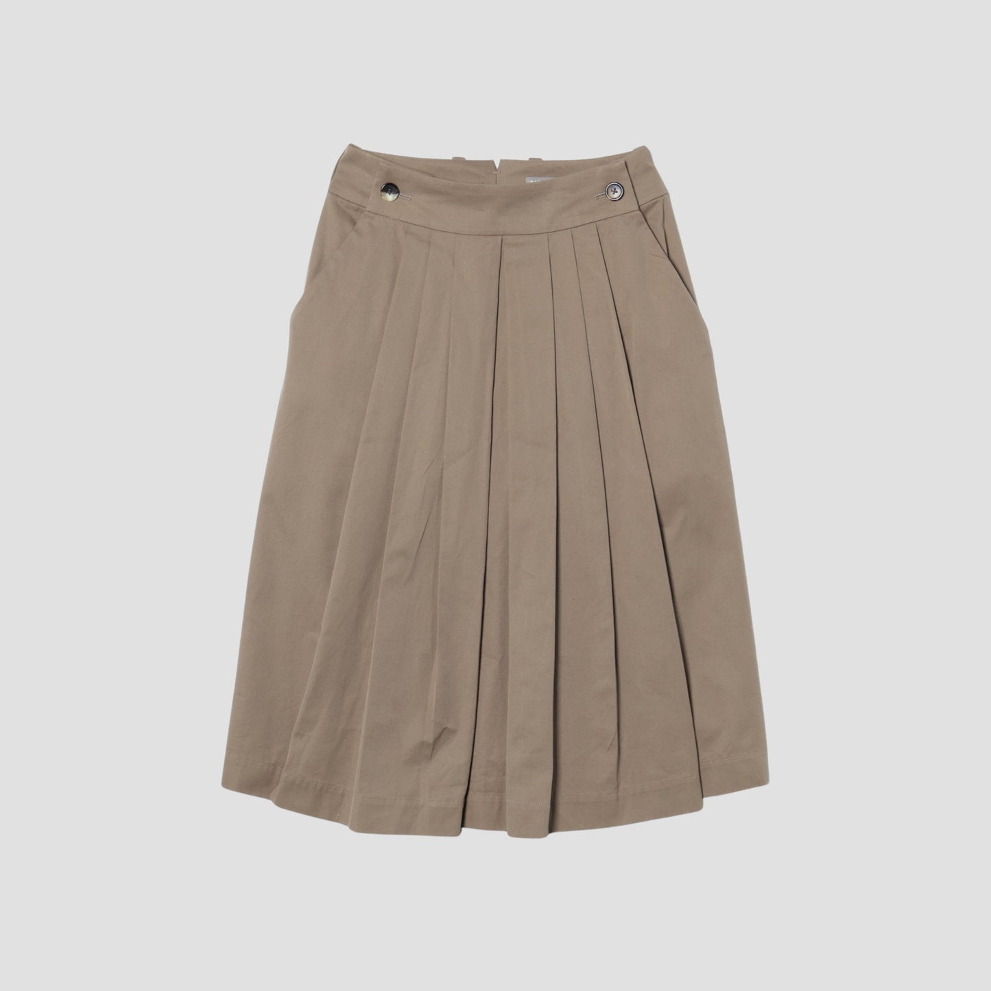 HIGHDENSE COTTON TWILL SKIRT