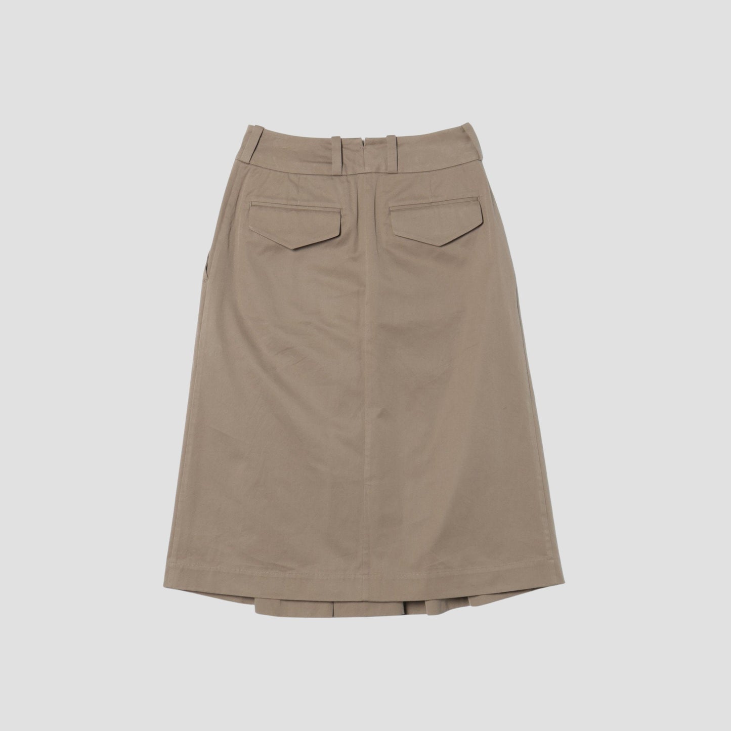 HIGHDENSE COTTON TWILL SKIRT