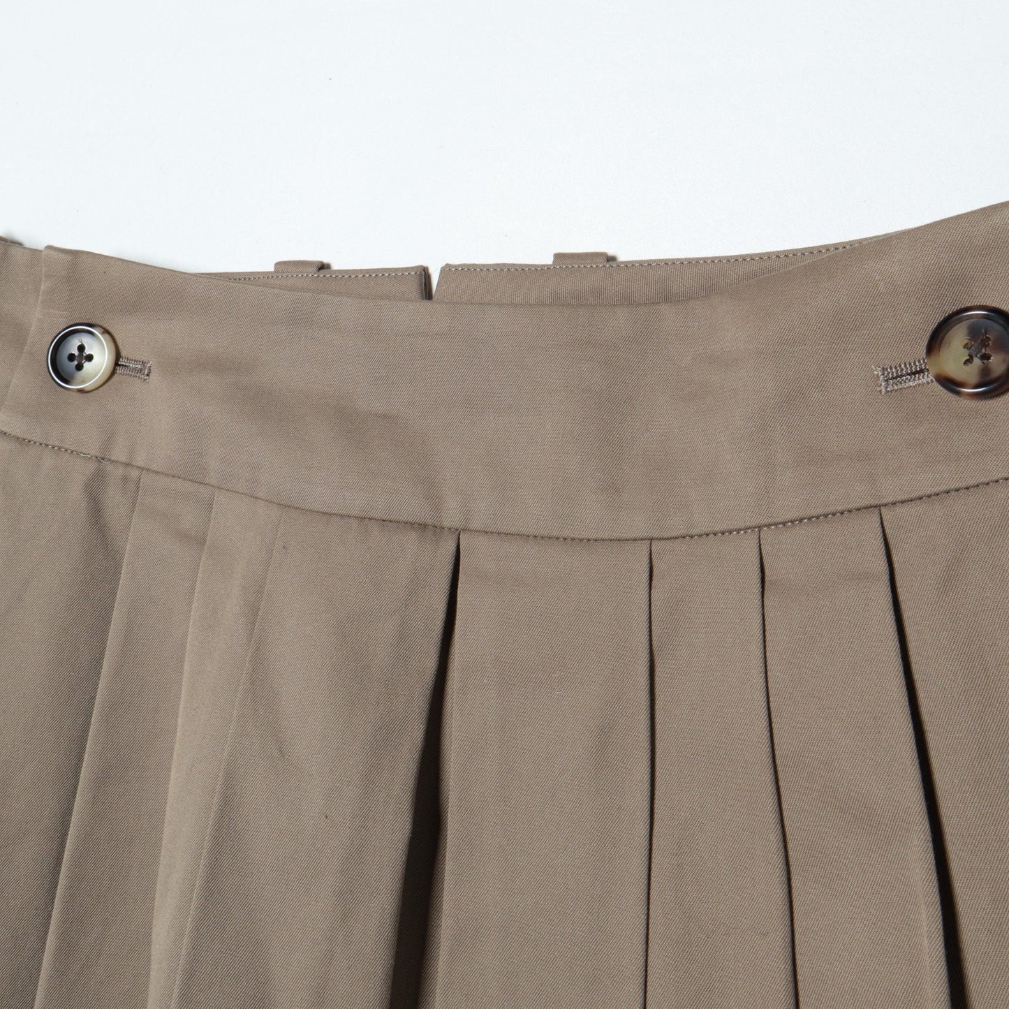 HIGHDENSE COTTON TWILL SKIRT
