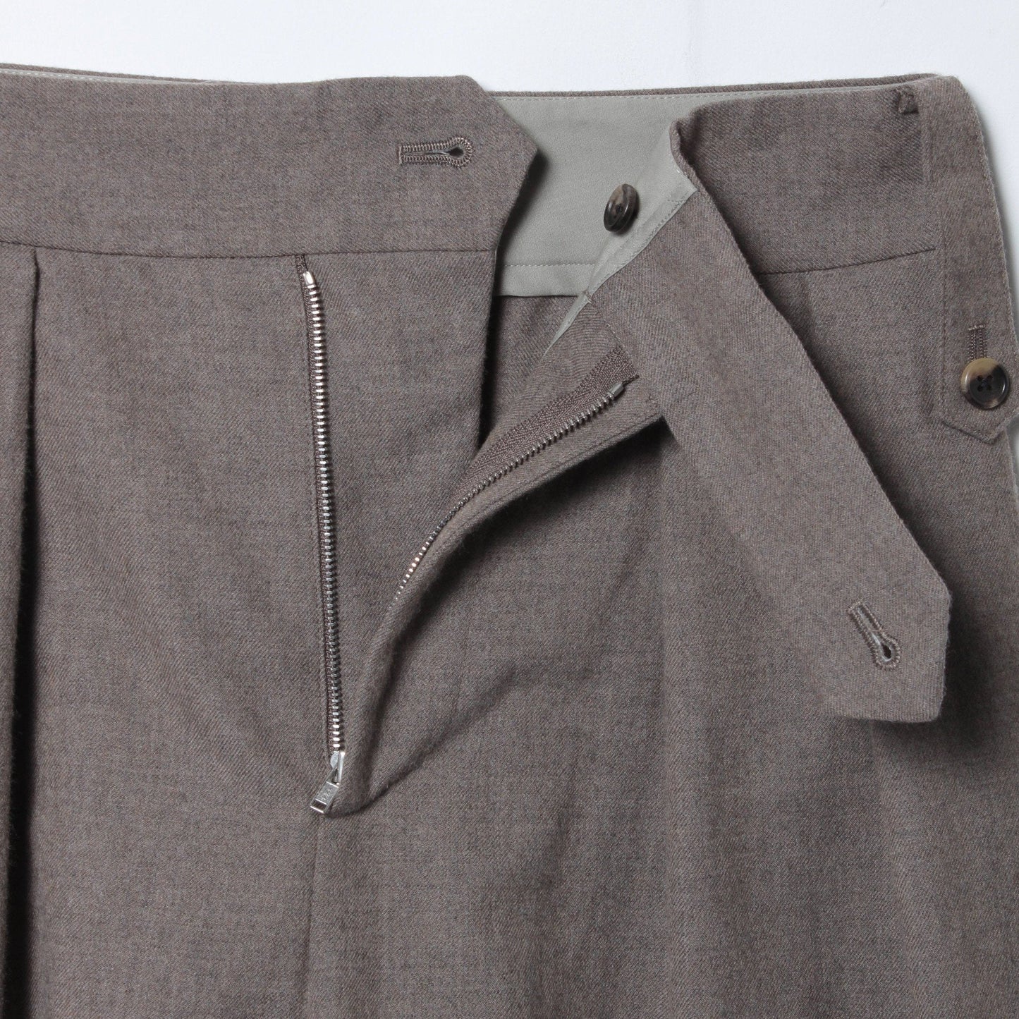 LIGHT FLANNEL TROUSERS