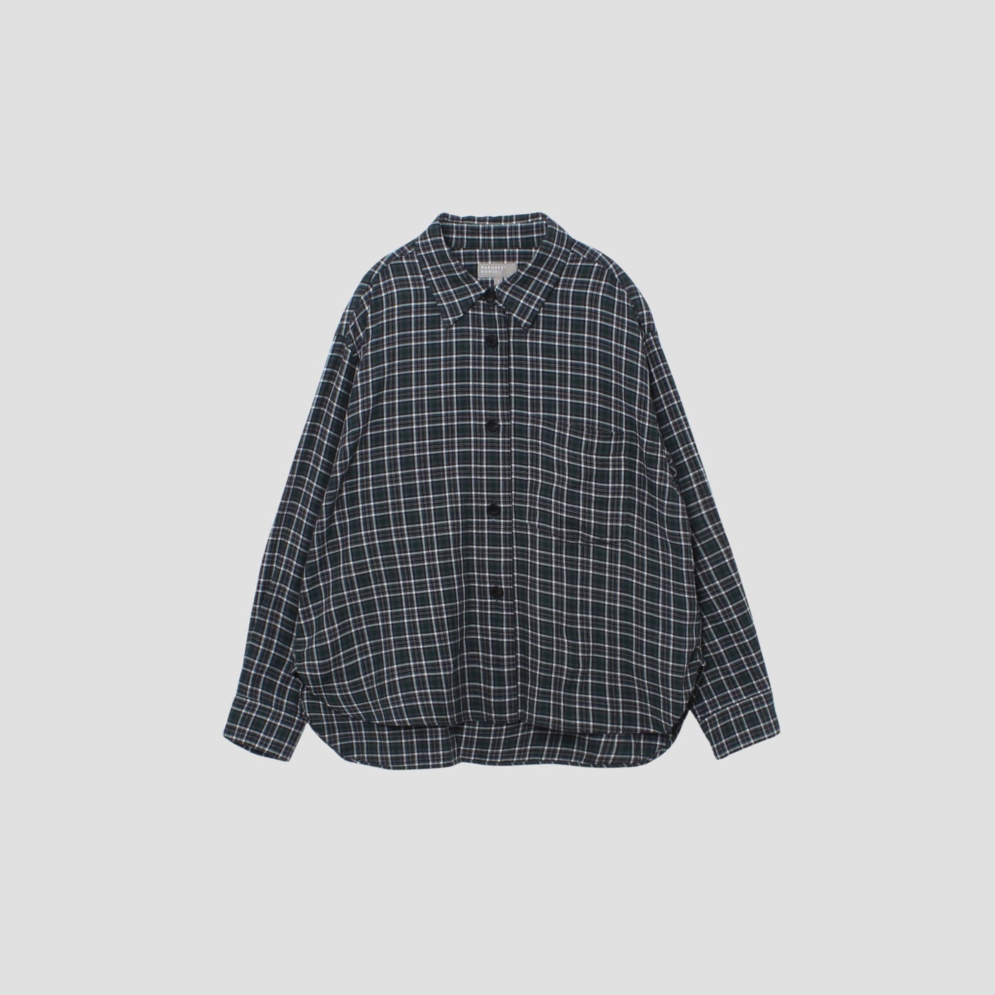 TARTAN COTTON CASHMERE SHIRT