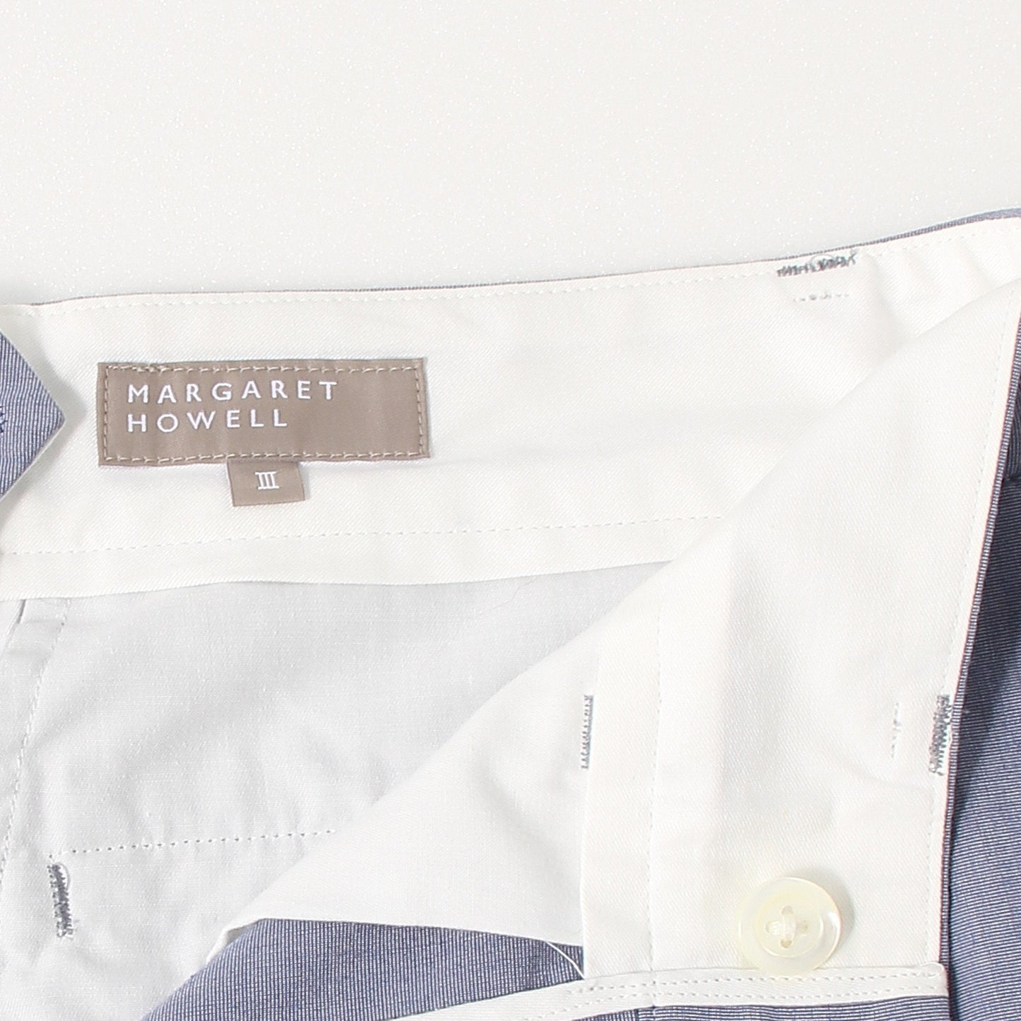 END ON END SHIRTING TROUSERS