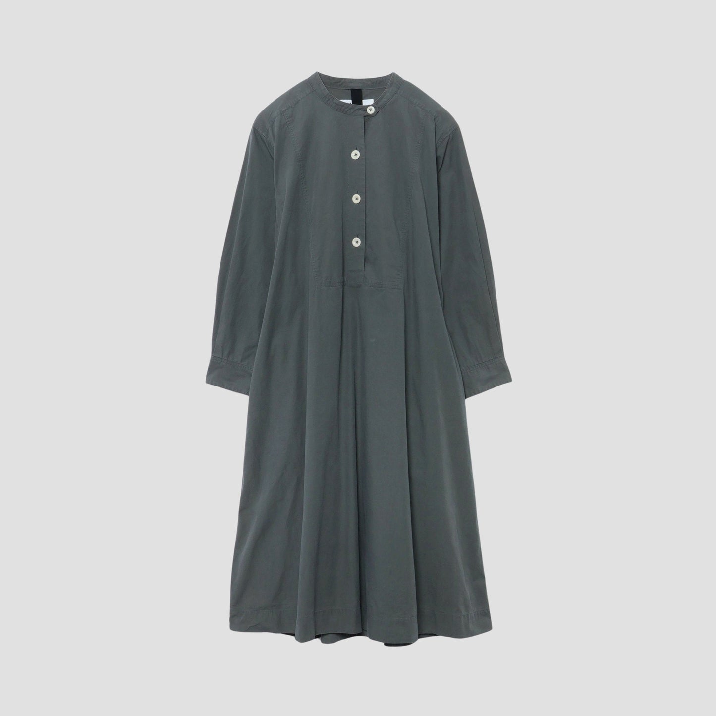 WASHED COTTON POPLIN DRESS