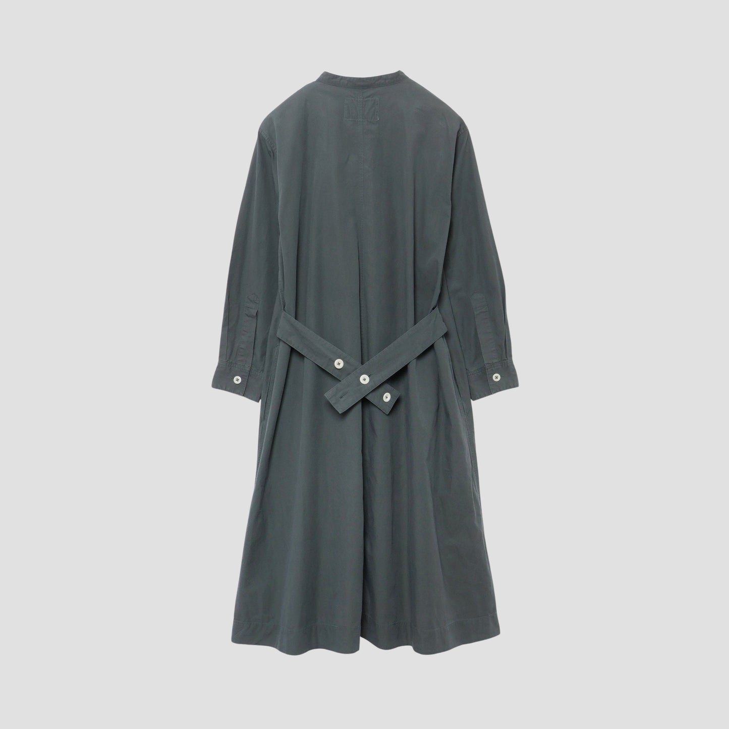 WASHED COTTON POPLIN DRESS