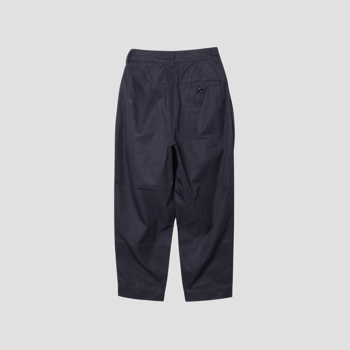 CRISP COTTON TWILL TROUSERS