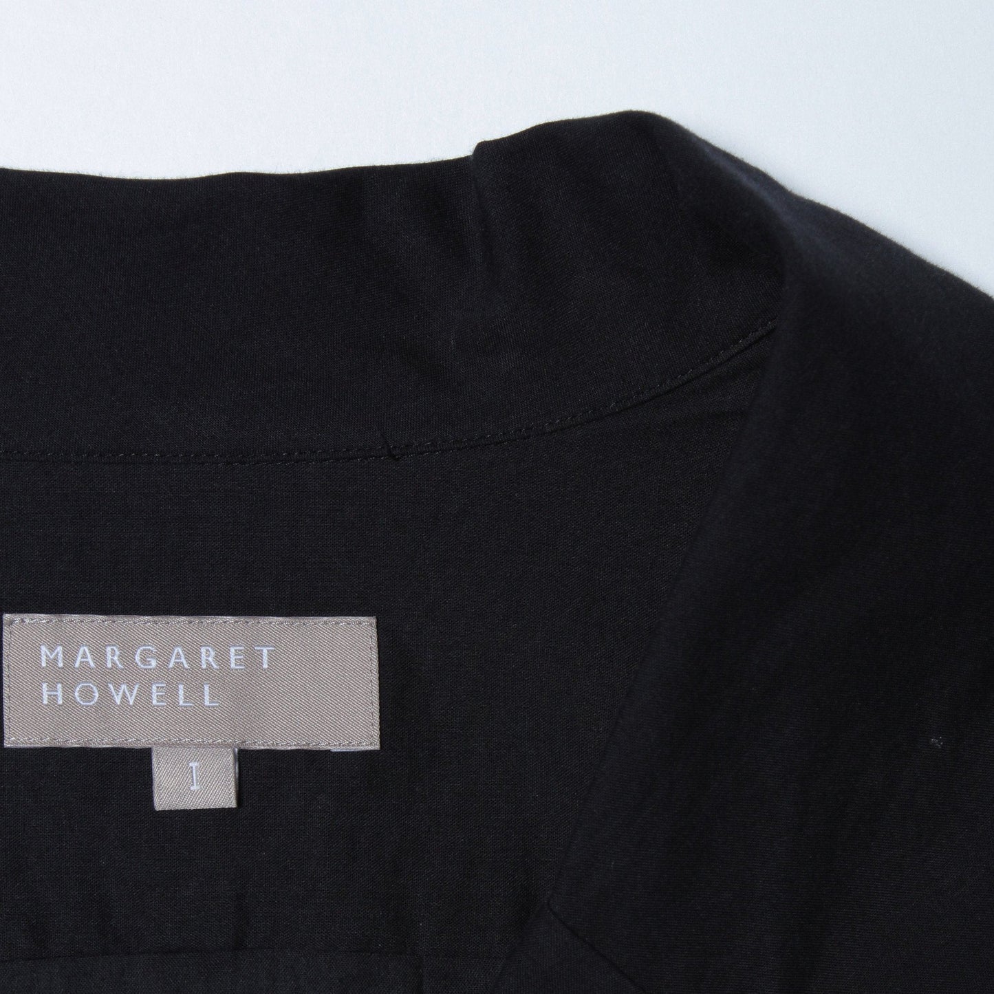 PIECE DYED WASHED COTTON SHIRT