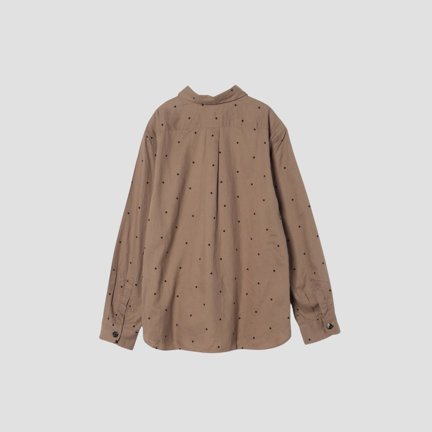 SOFT SPOT PRINT COTTON SHIRT