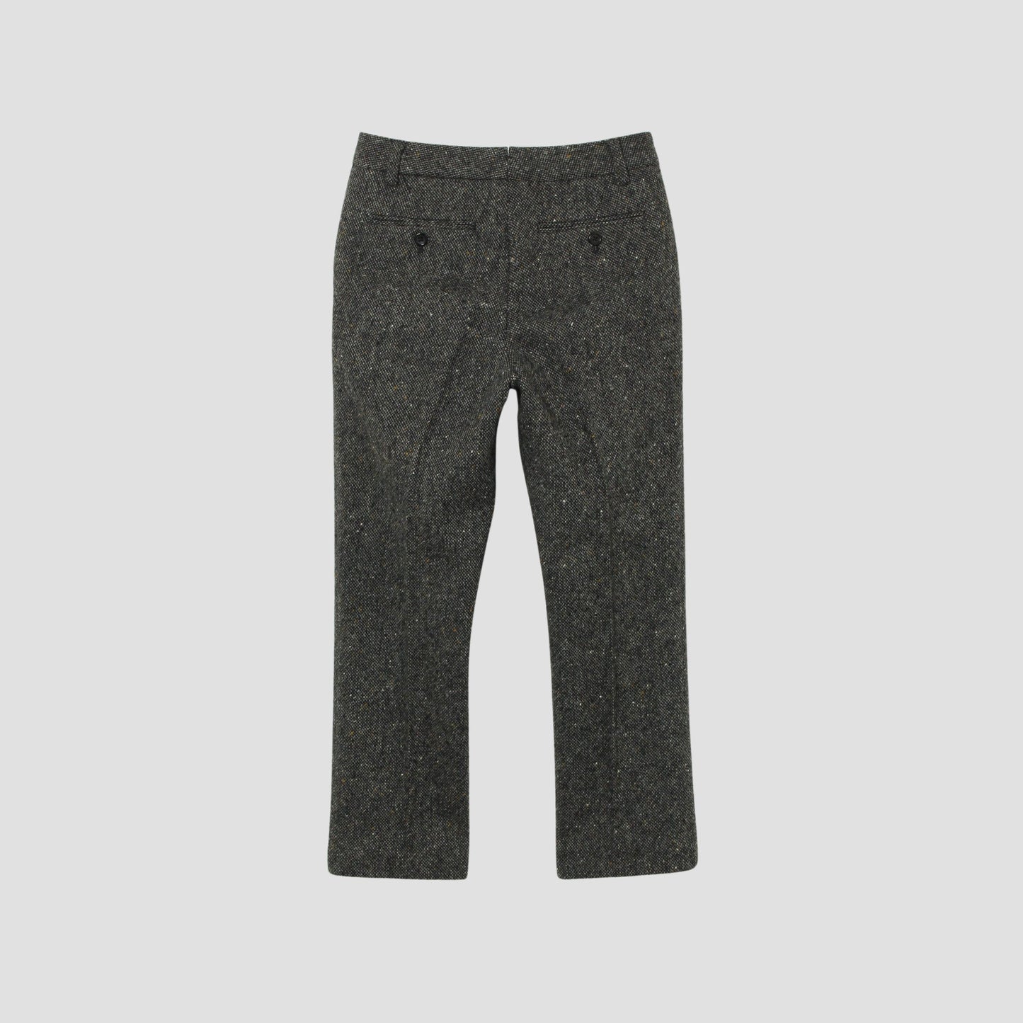 WOOL TWEED TROUSERS
