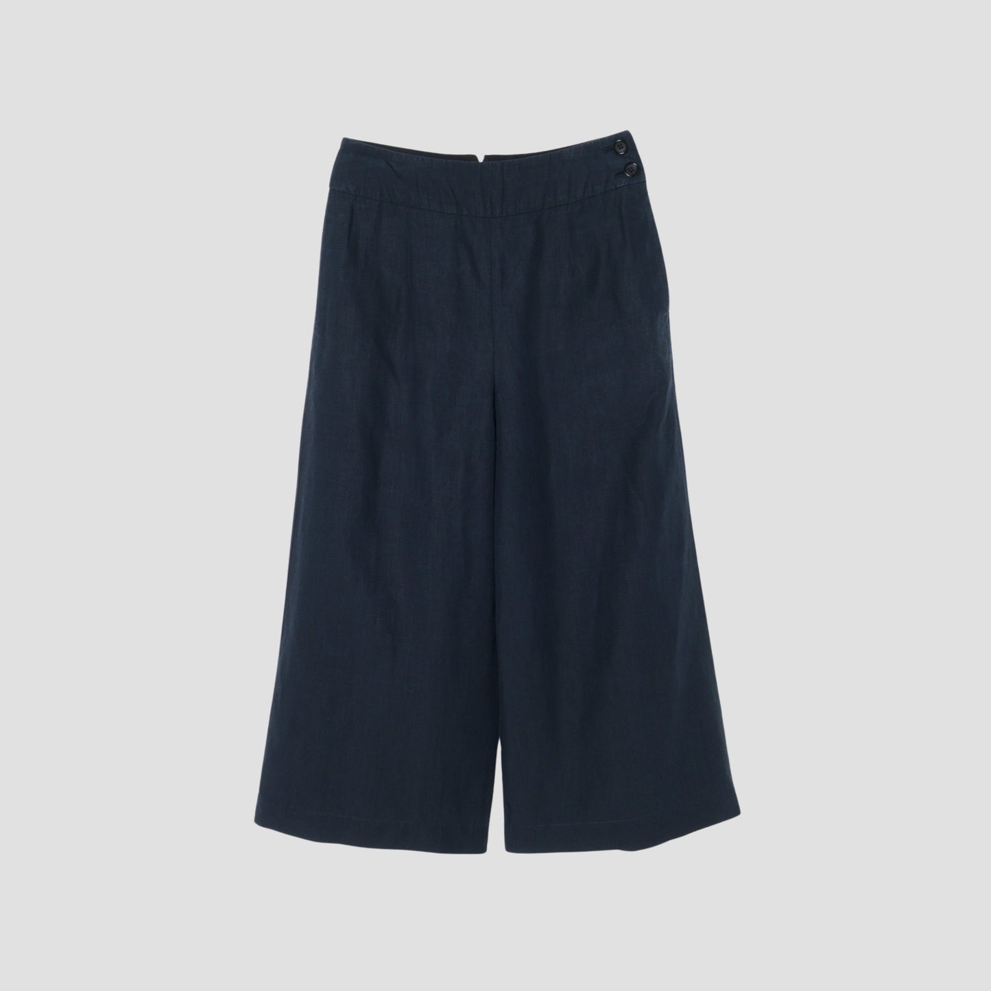 HIGH DENSE LINEN TROUSERS