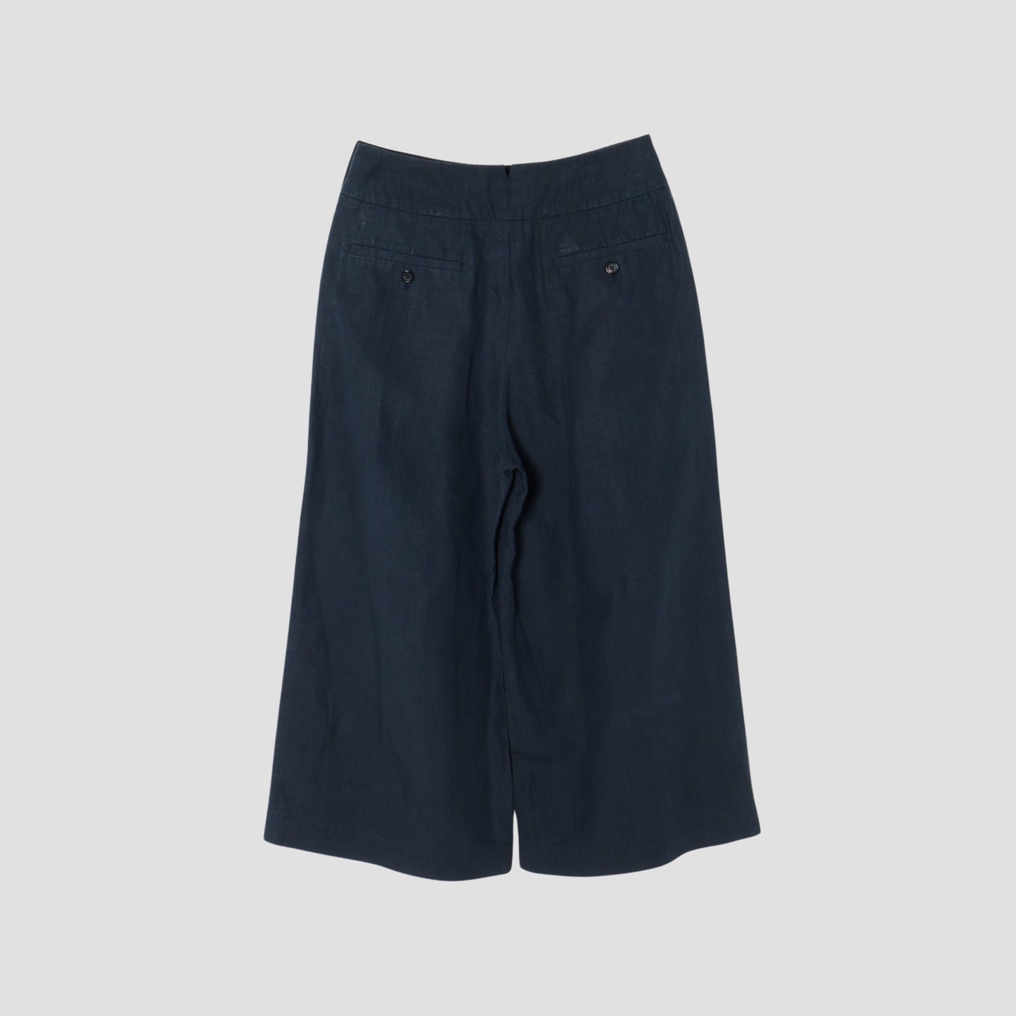 HIGH DENSE LINEN TROUSERS