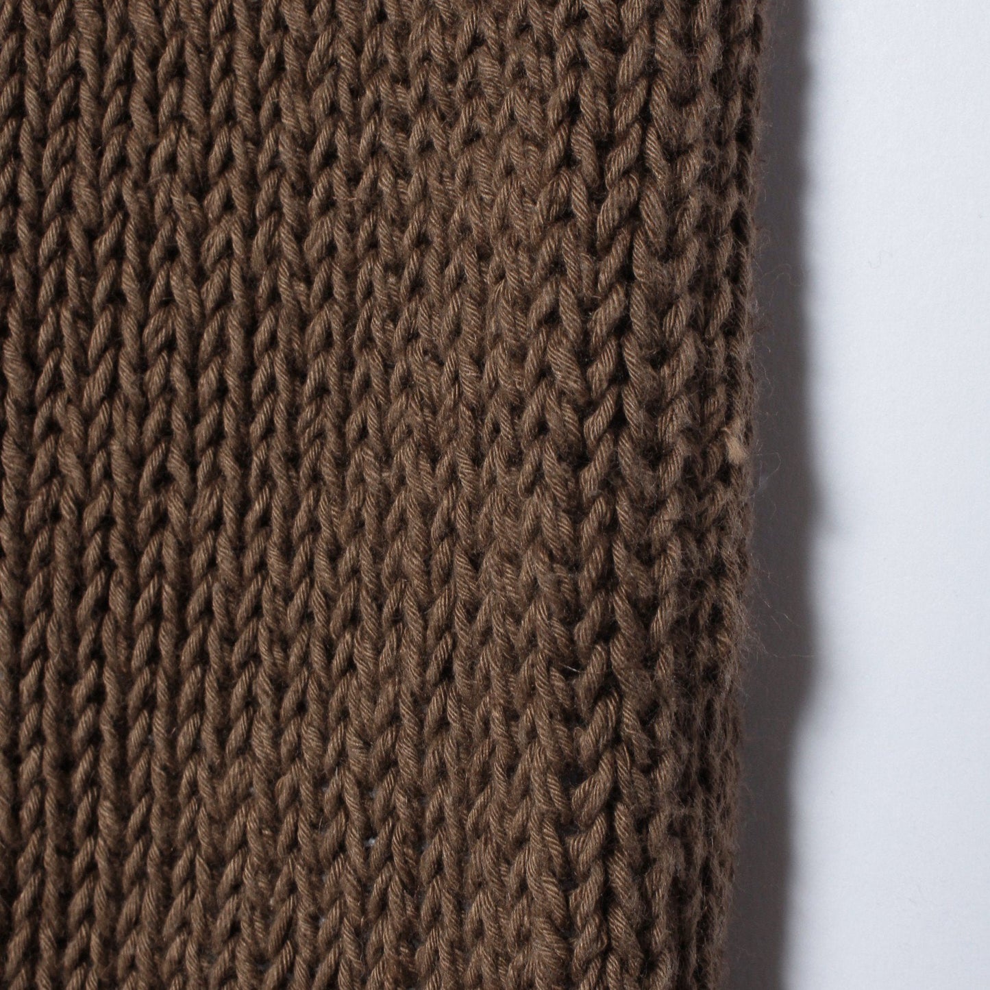 CHUNKY COTTON LINEN KNIT