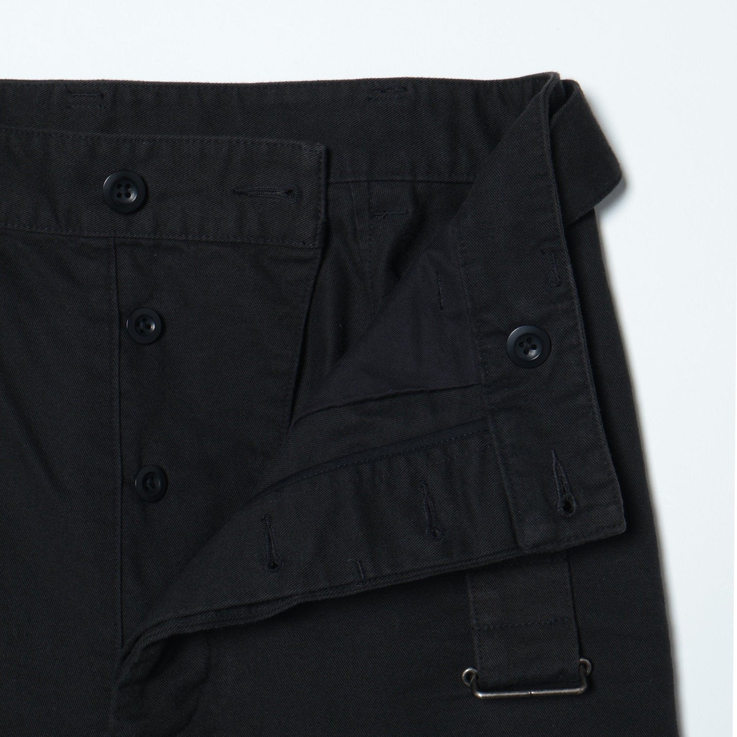 WASHED COTTON DRILL TROUSERS